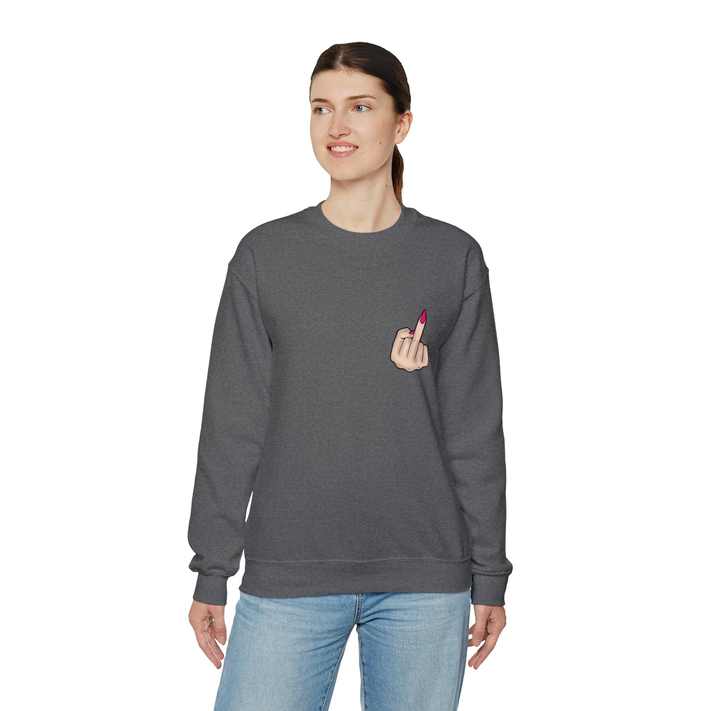 Almost Pulled a Muscle Heavy Blend™ Crewneck Sweatshirt