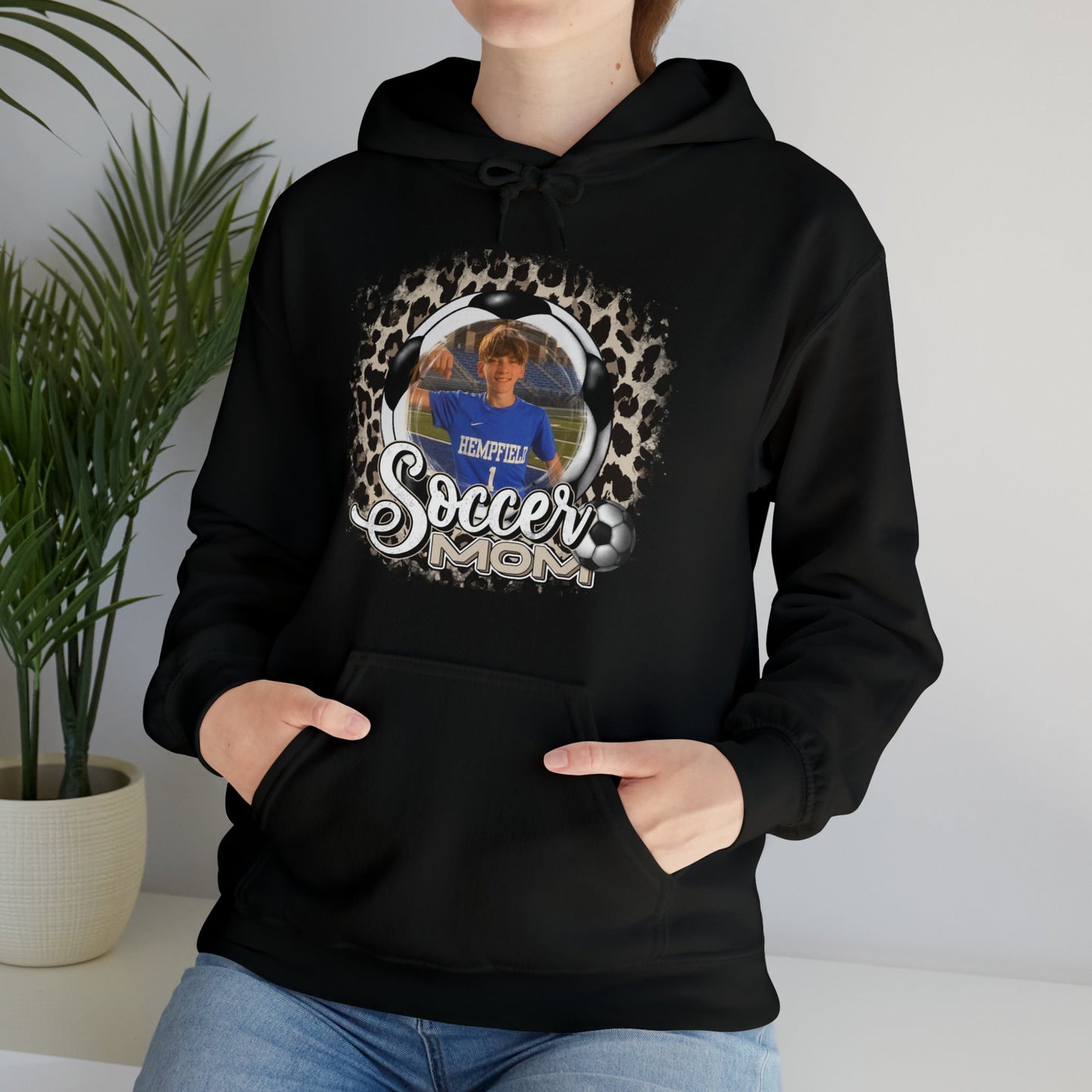 Custom Soccer Mom  Heavy Blend™ Hooded Sweatshirt