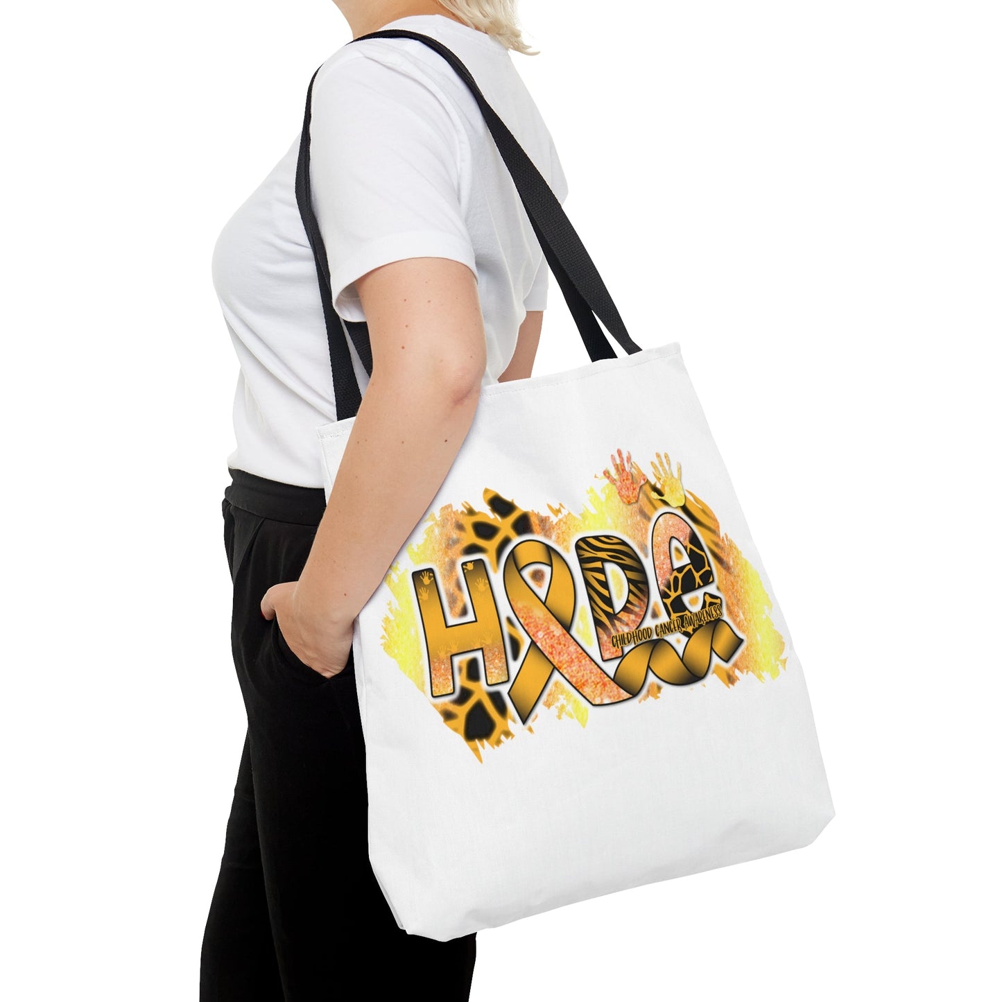 Hope- Childhood Cancer Awareness Tote Bag