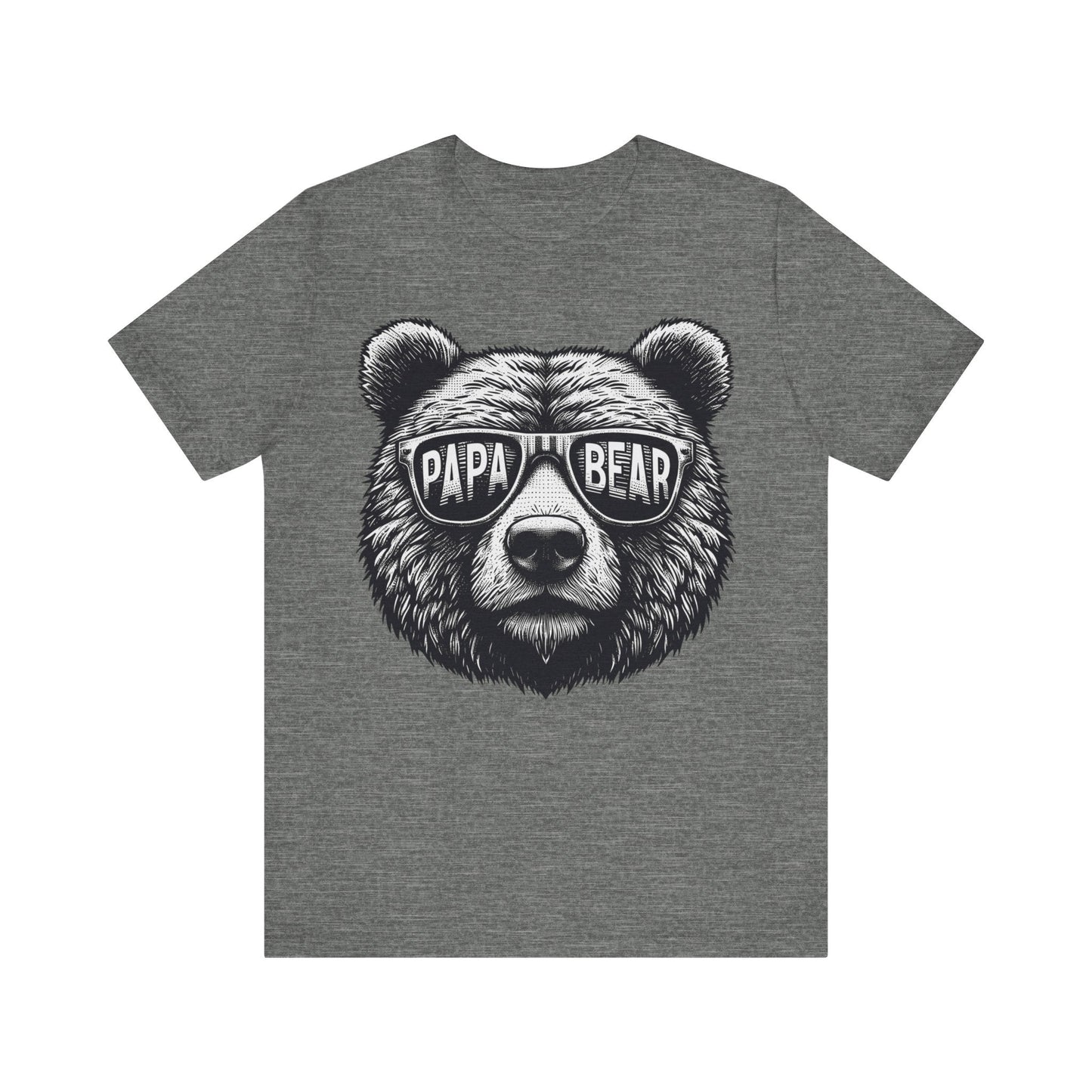 Papa Bear Jersey Short Sleeve Tee