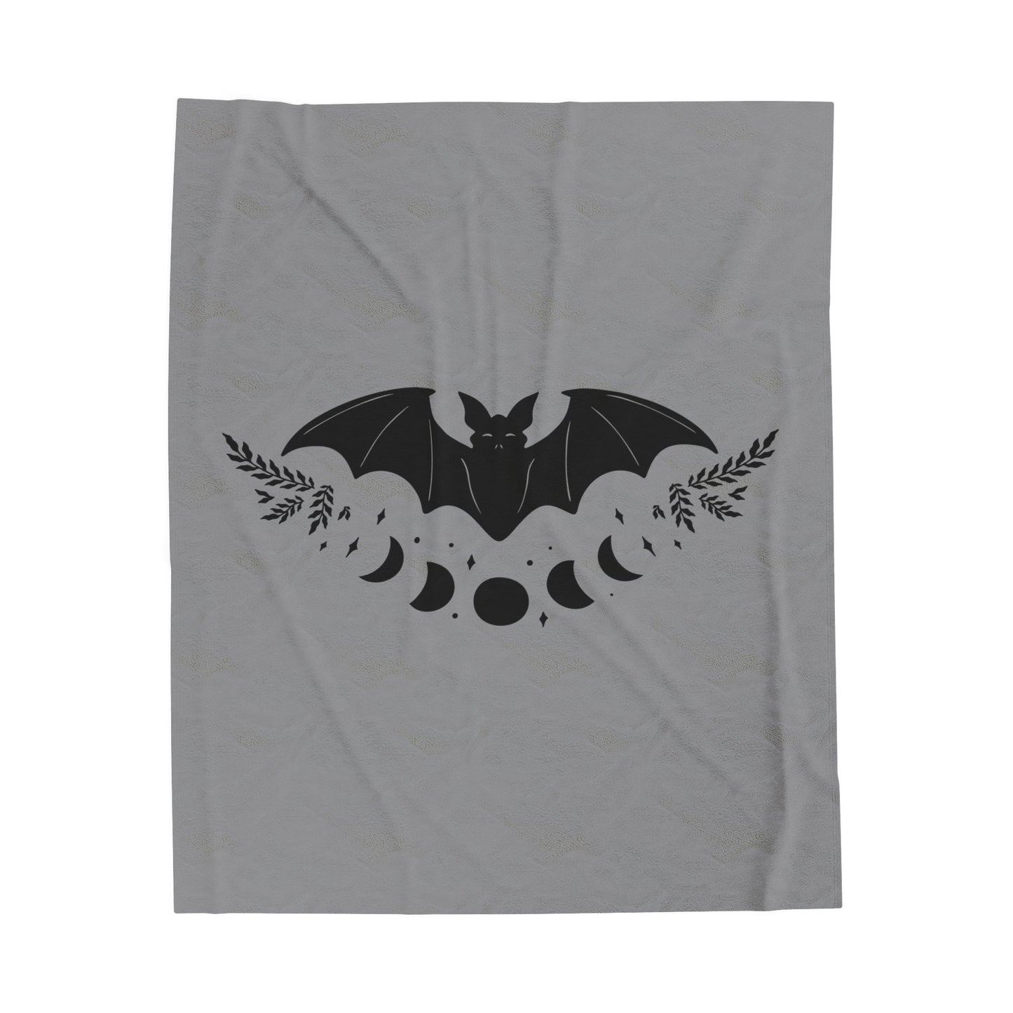 Night Bat Velveteen Plush Blanket