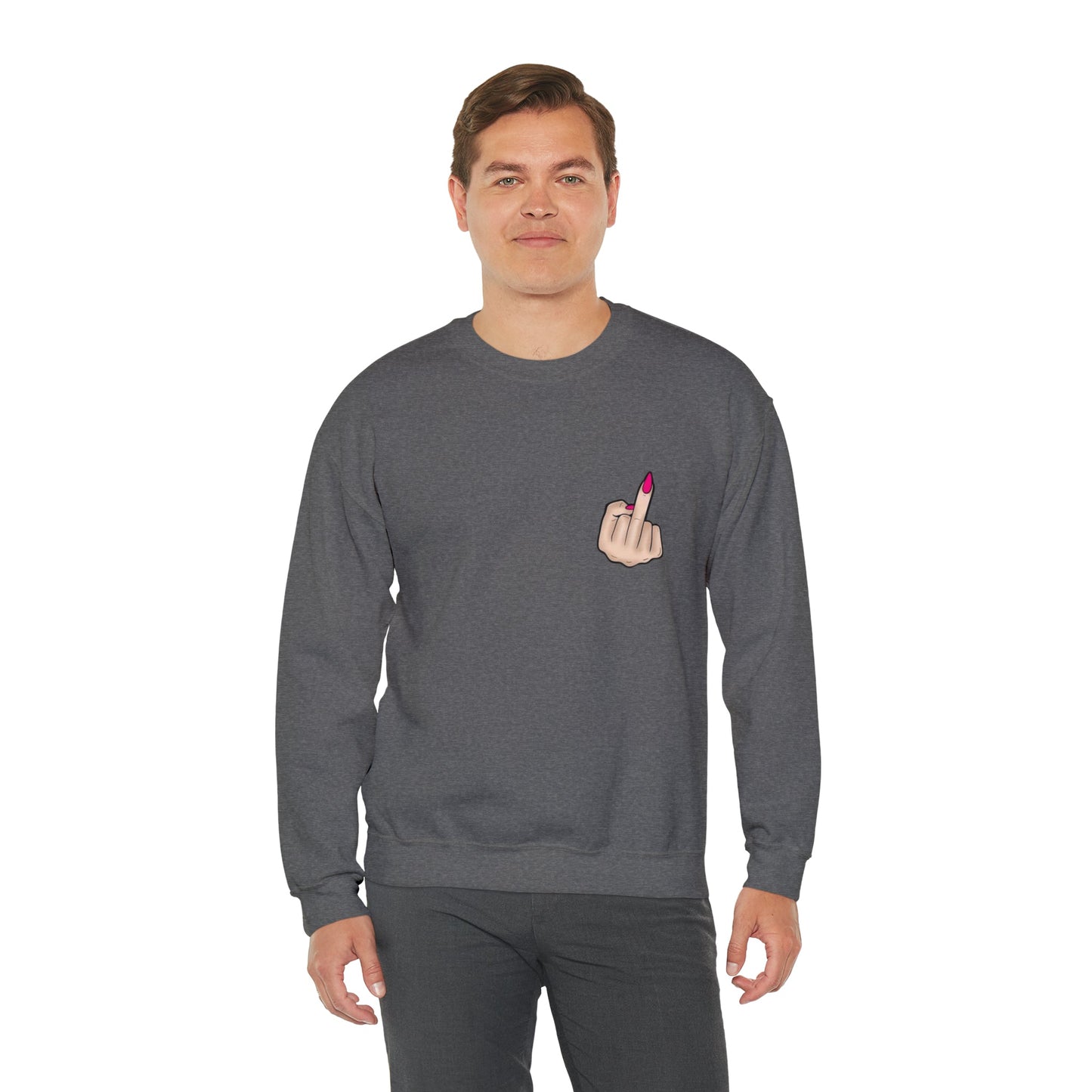 Almost Pulled a Muscle Heavy Blend™ Crewneck Sweatshirt