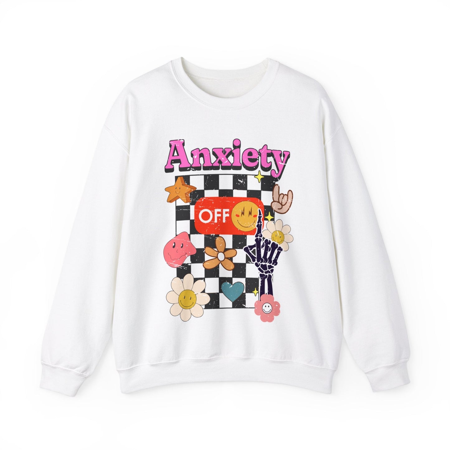 Anxiety OFF Heavy Blend™ Crewneck Sweatshirt