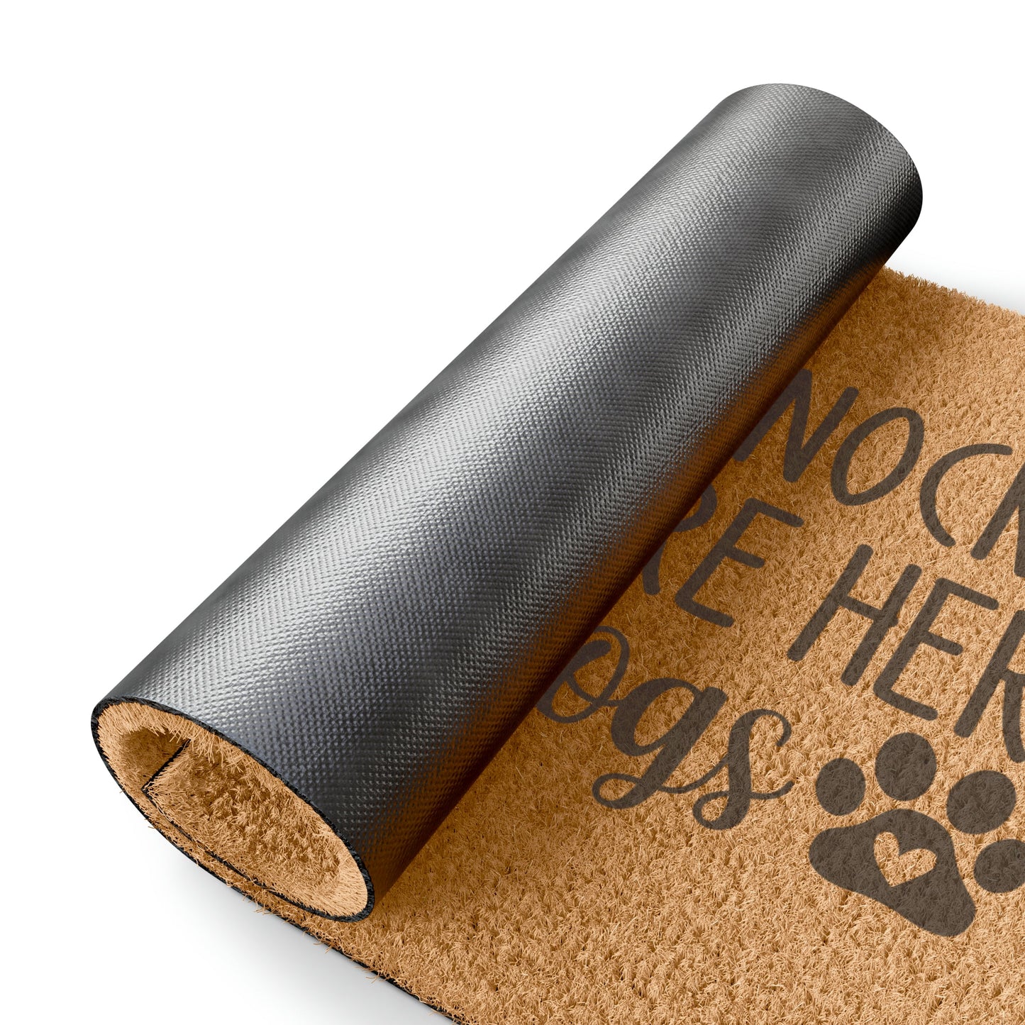 No Need To Knock We Know You’re Here -The Dogs Doormat