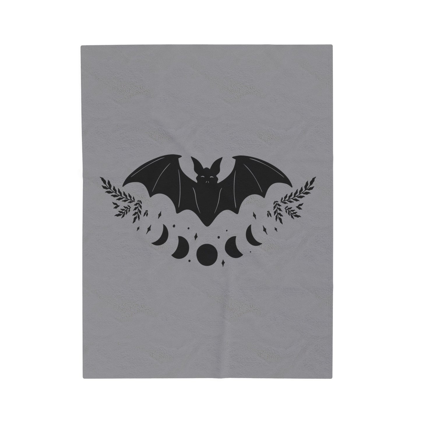 Night Bat Velveteen Plush Blanket