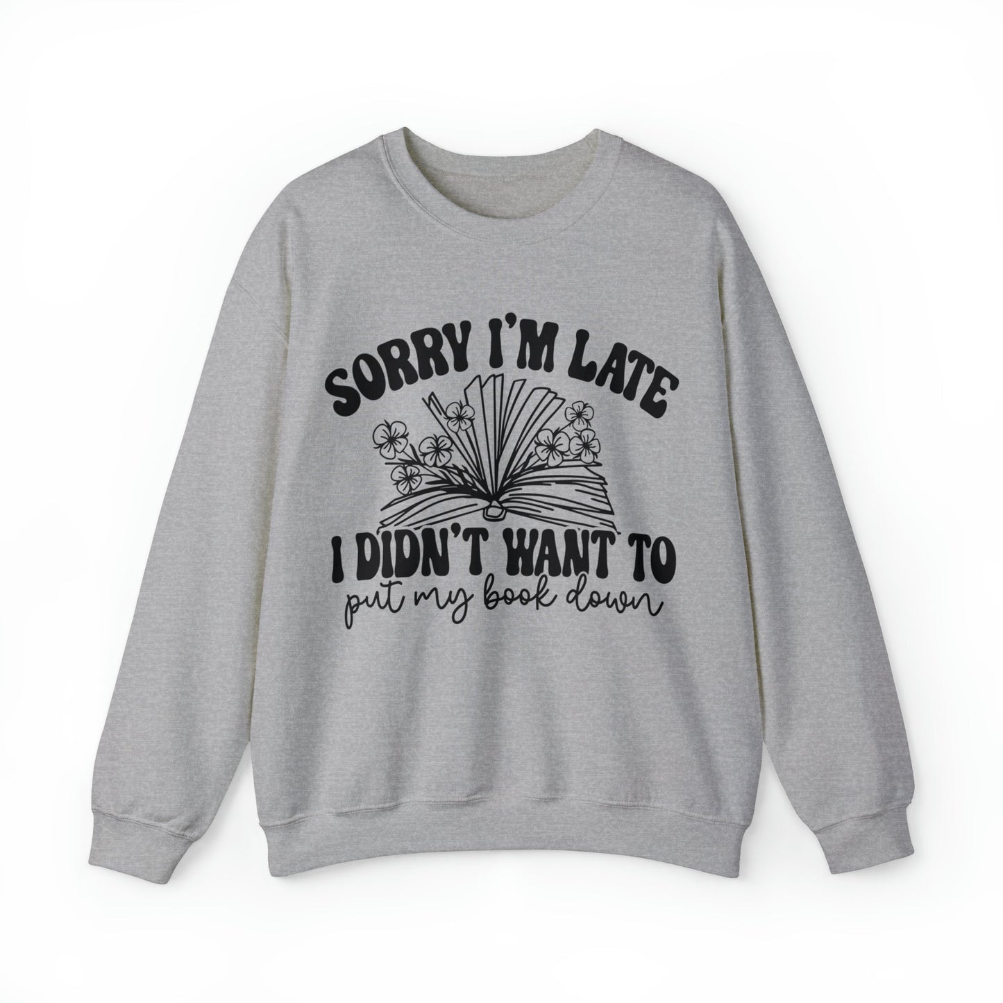 Didn’t Want To Put My Book Down Heavy Blend™ Crewneck Sweatshirt