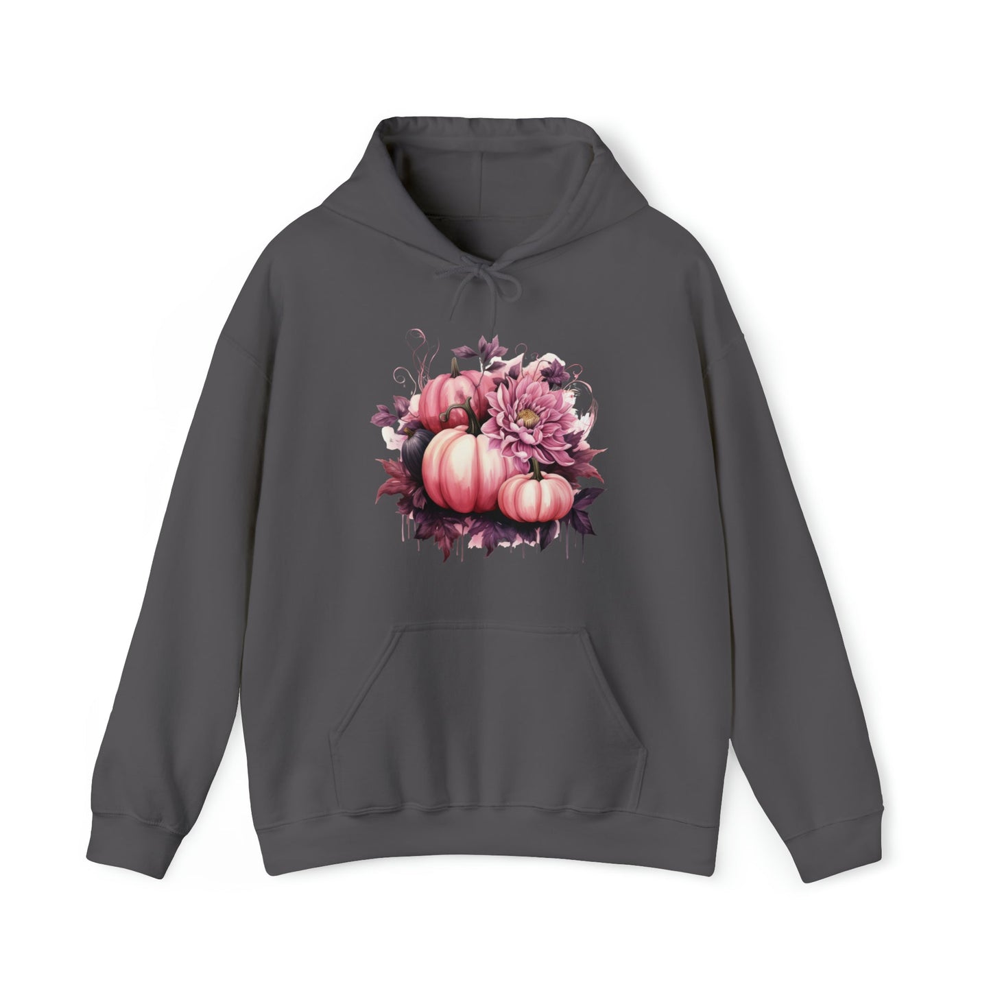 Pink Pumpkin Bouquet Heavy Blend™ Hooded Sweatshirt