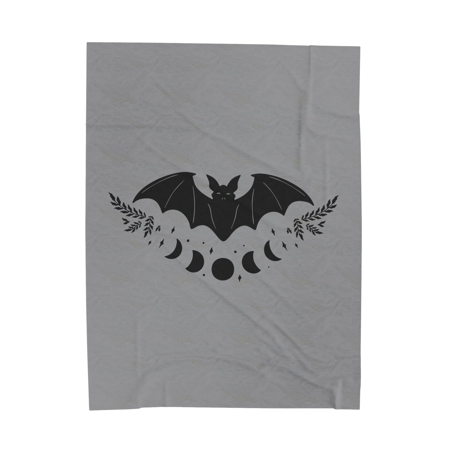 Night Bat Velveteen Plush Blanket