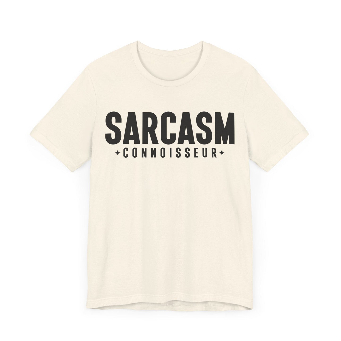 Sarcasm Connoisseur Jersey Short Sleeve Tee