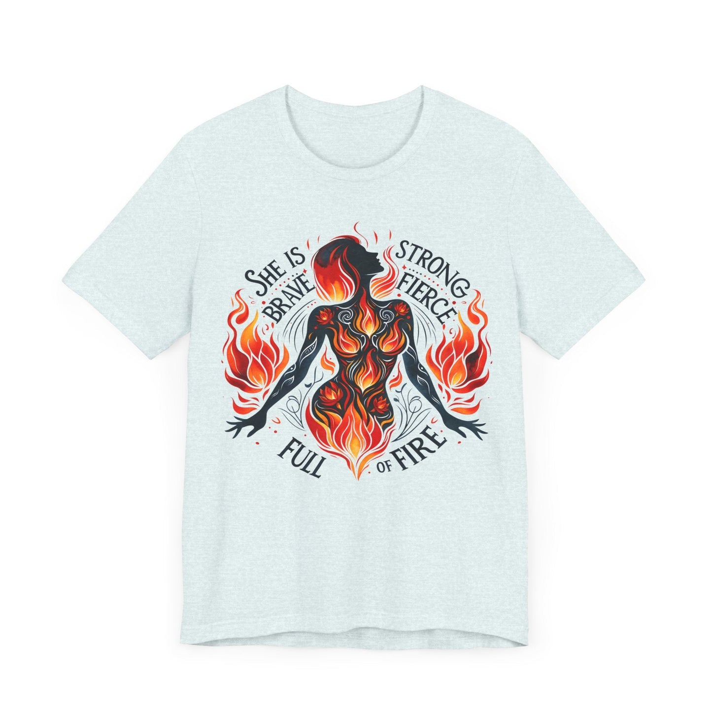 Full Of Fire Jersey Short Sleeve Tee