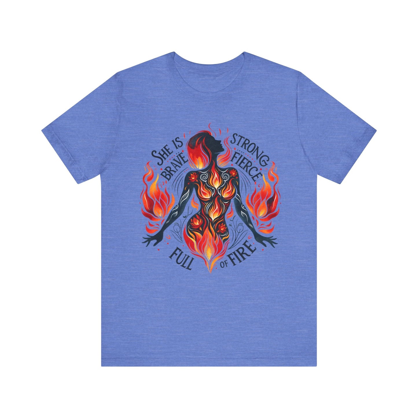 Full Of Fire Jersey Short Sleeve Tee