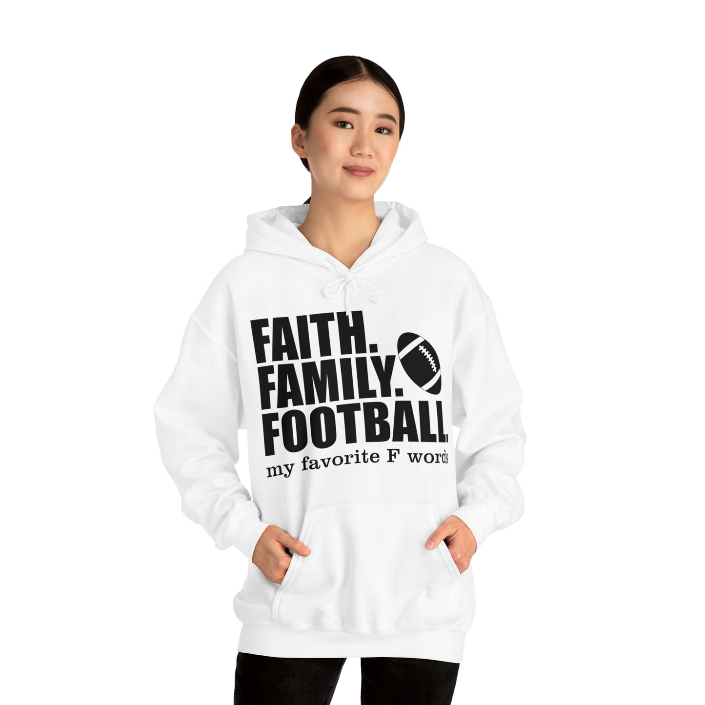 My Favorite F Words Heavy Blend™ Hooded Sweatshirt