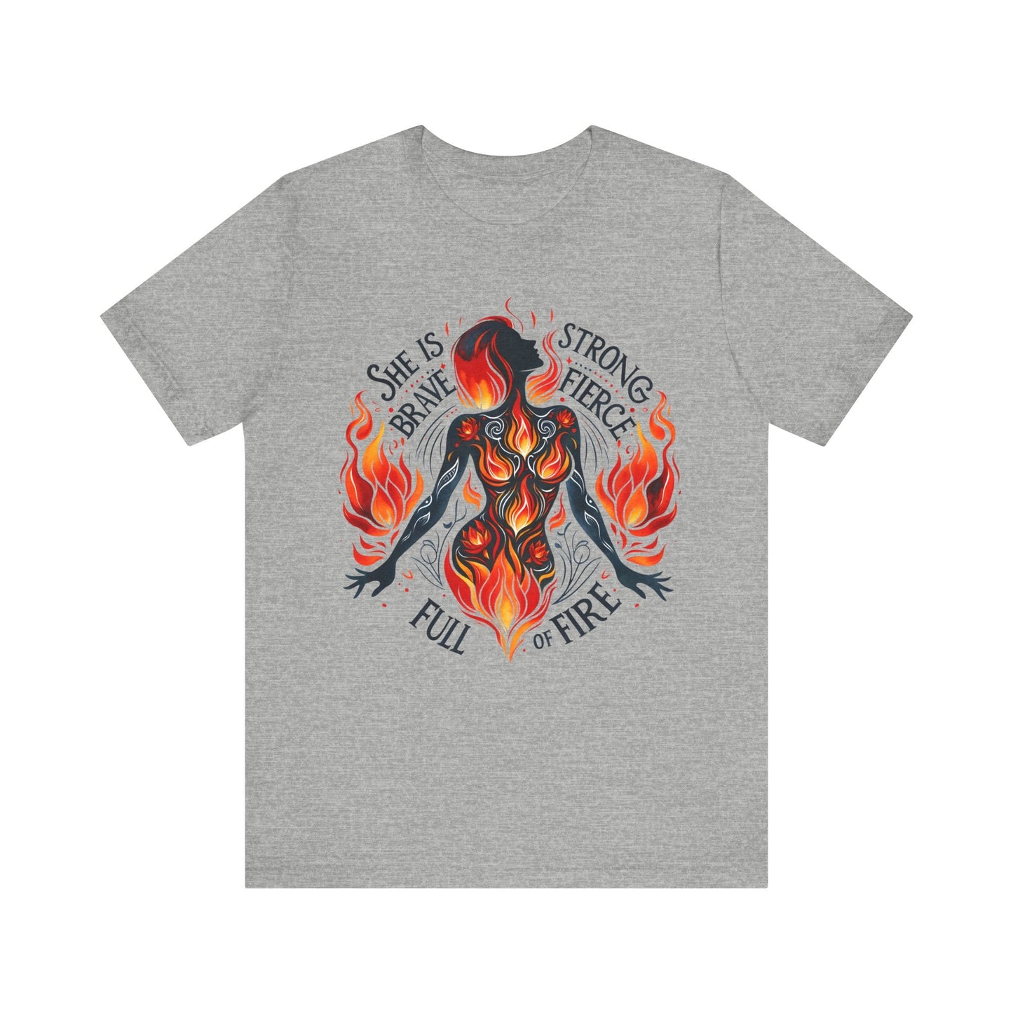 Full Of Fire Jersey Short Sleeve Tee