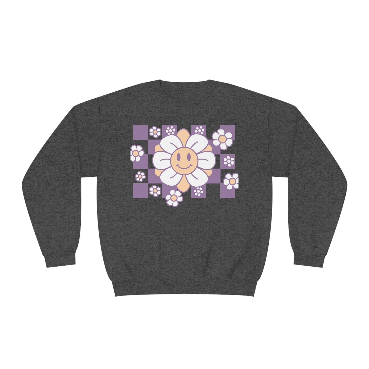 Smile Flower  NuBlend® Crewneck Sweatshirt