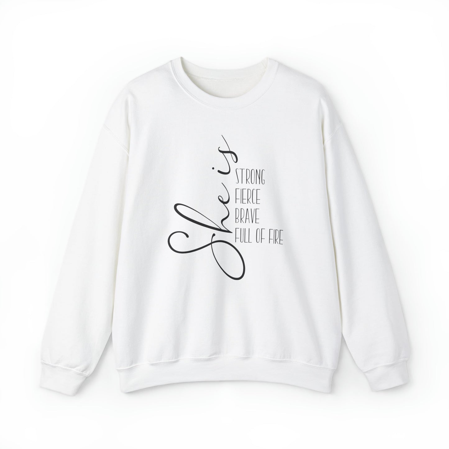 She Is Heavy Blend™ Crewneck Sweatshirt