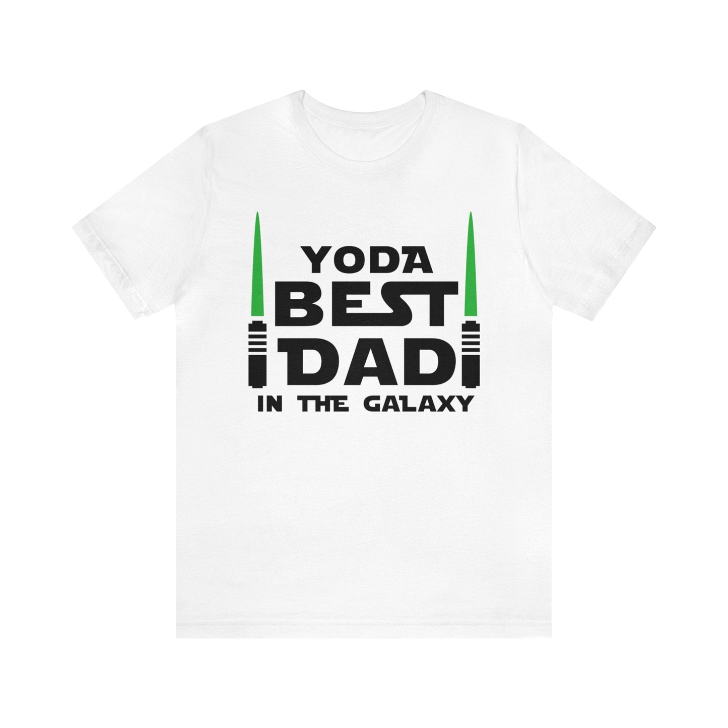 Best Dad In The Galaxy Jersey Short Sleeve Tee