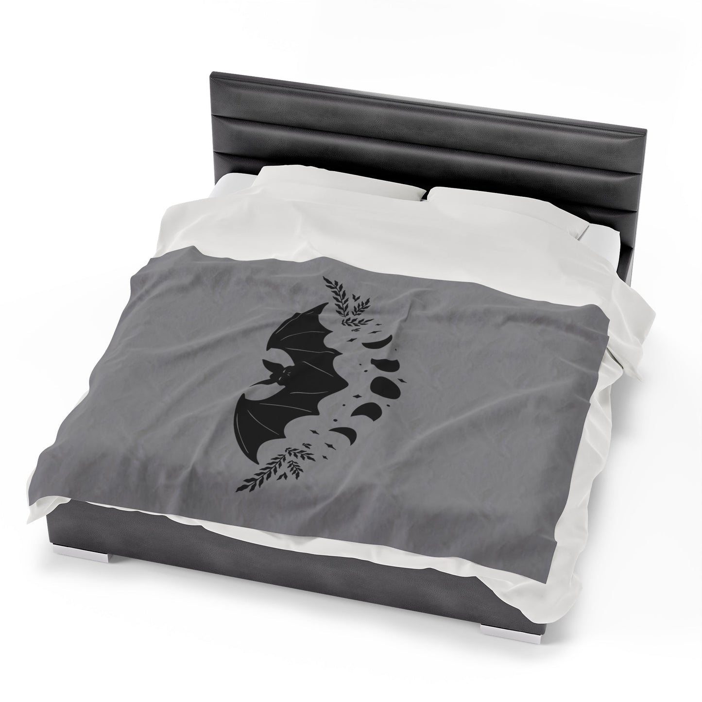 Night Bat Velveteen Plush Blanket