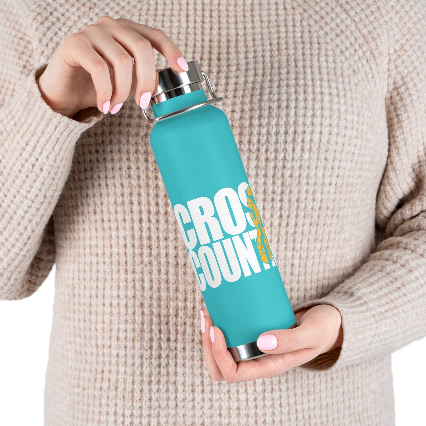 Cross Country Copper Vacuum Insulated Bottle, 22oz