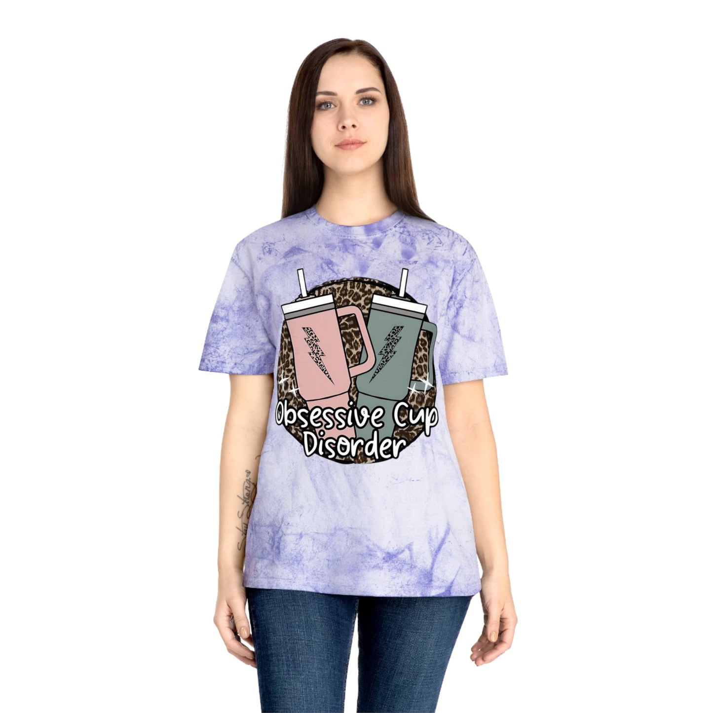 Obsessive Cup Disorder  Color Blast T-Shirt