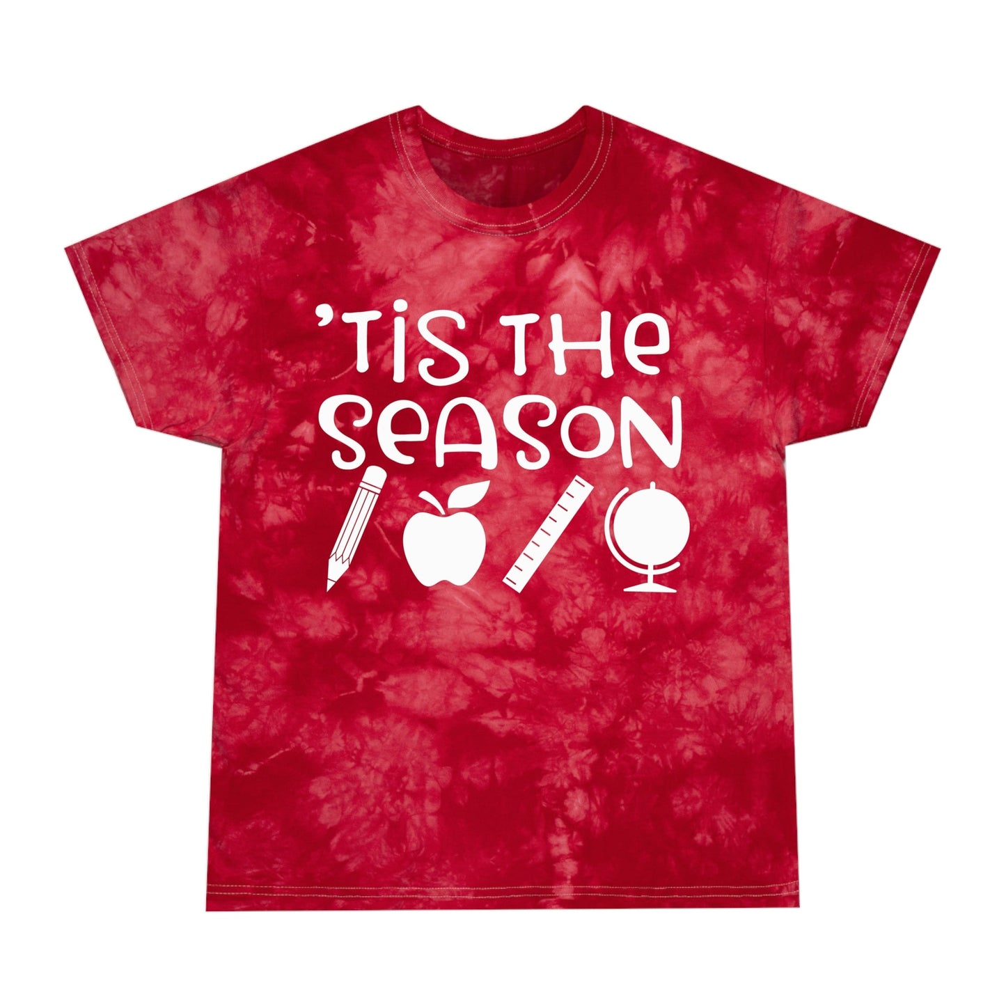 Tis the School Season- Tie-Dye Tee, Crystal