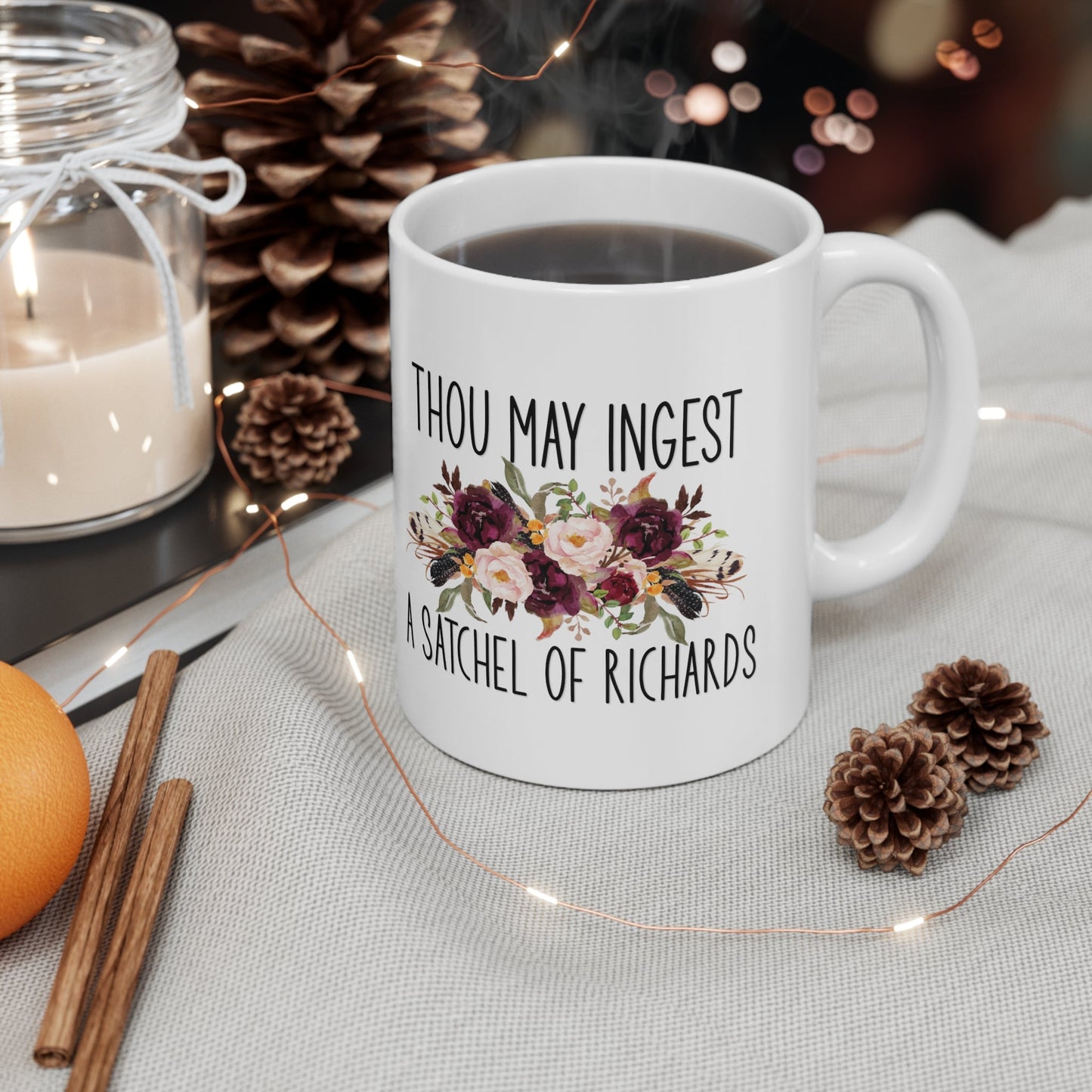 Thou My Ingest Ceramic Mug 11oz