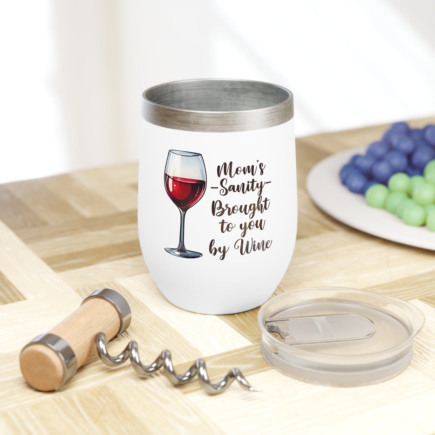 Moms Sanity Chill Wine Tumbler