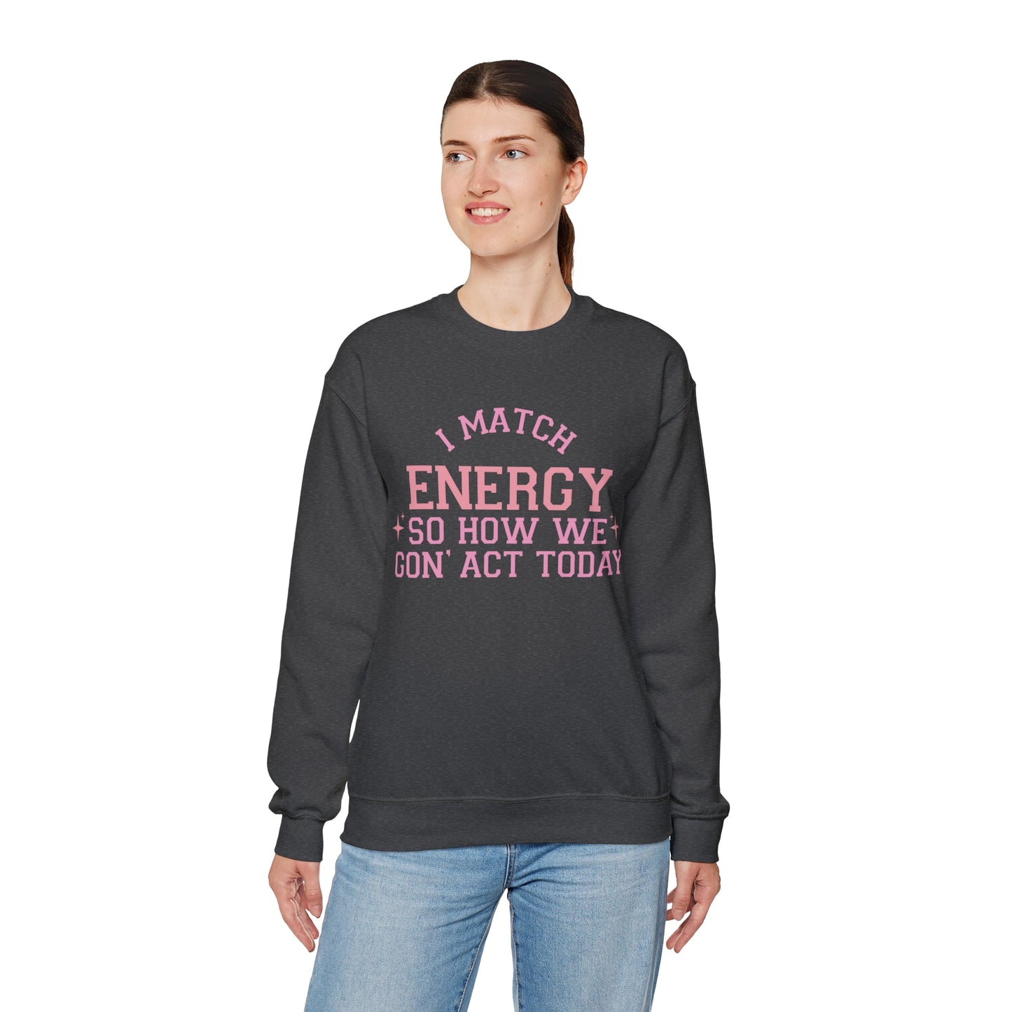 Match Energy Heavy Blend™ Crewneck Sweatshirt