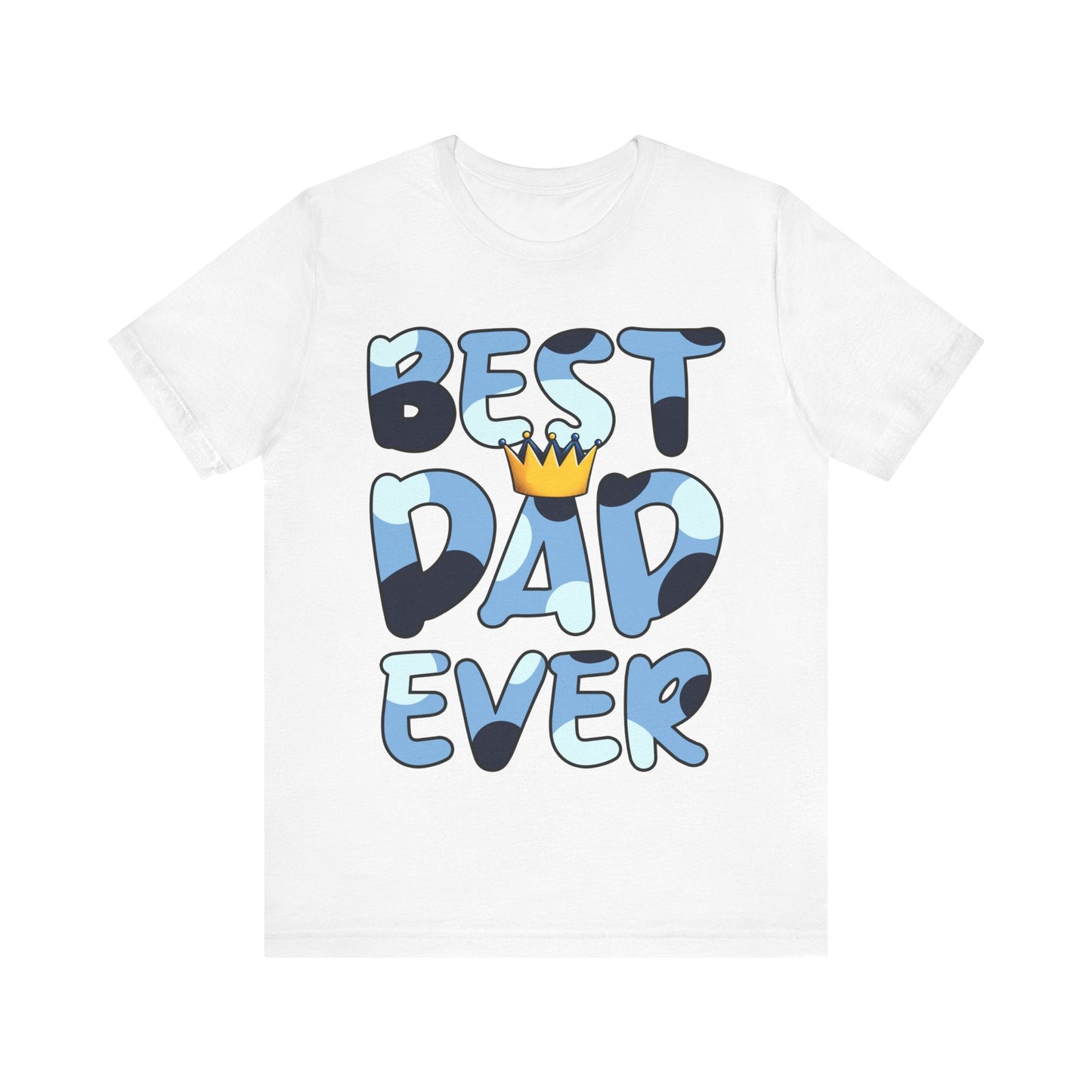 Best Dad Ever Jersey Short Sleeve Tee