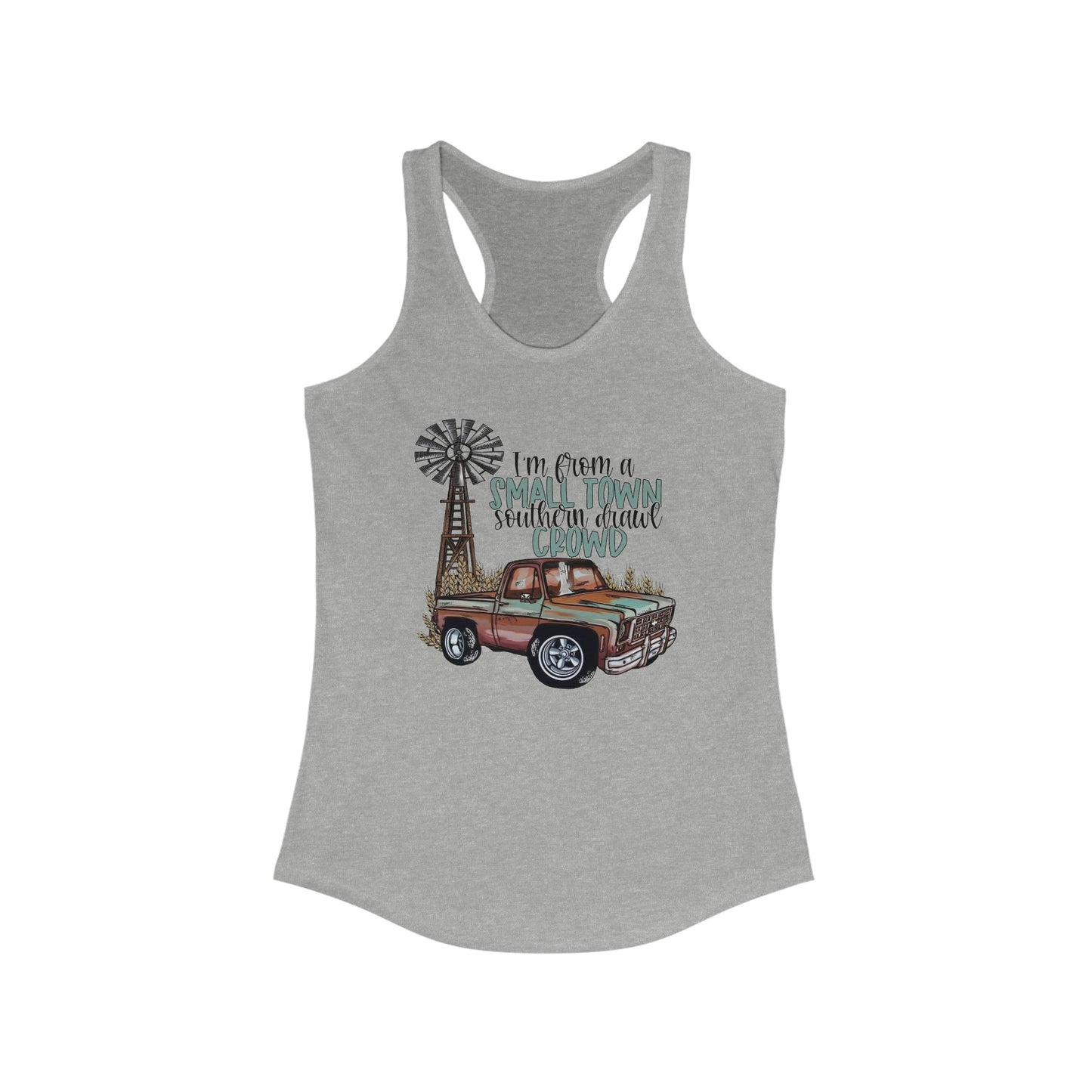 Small Town Racerback Tank