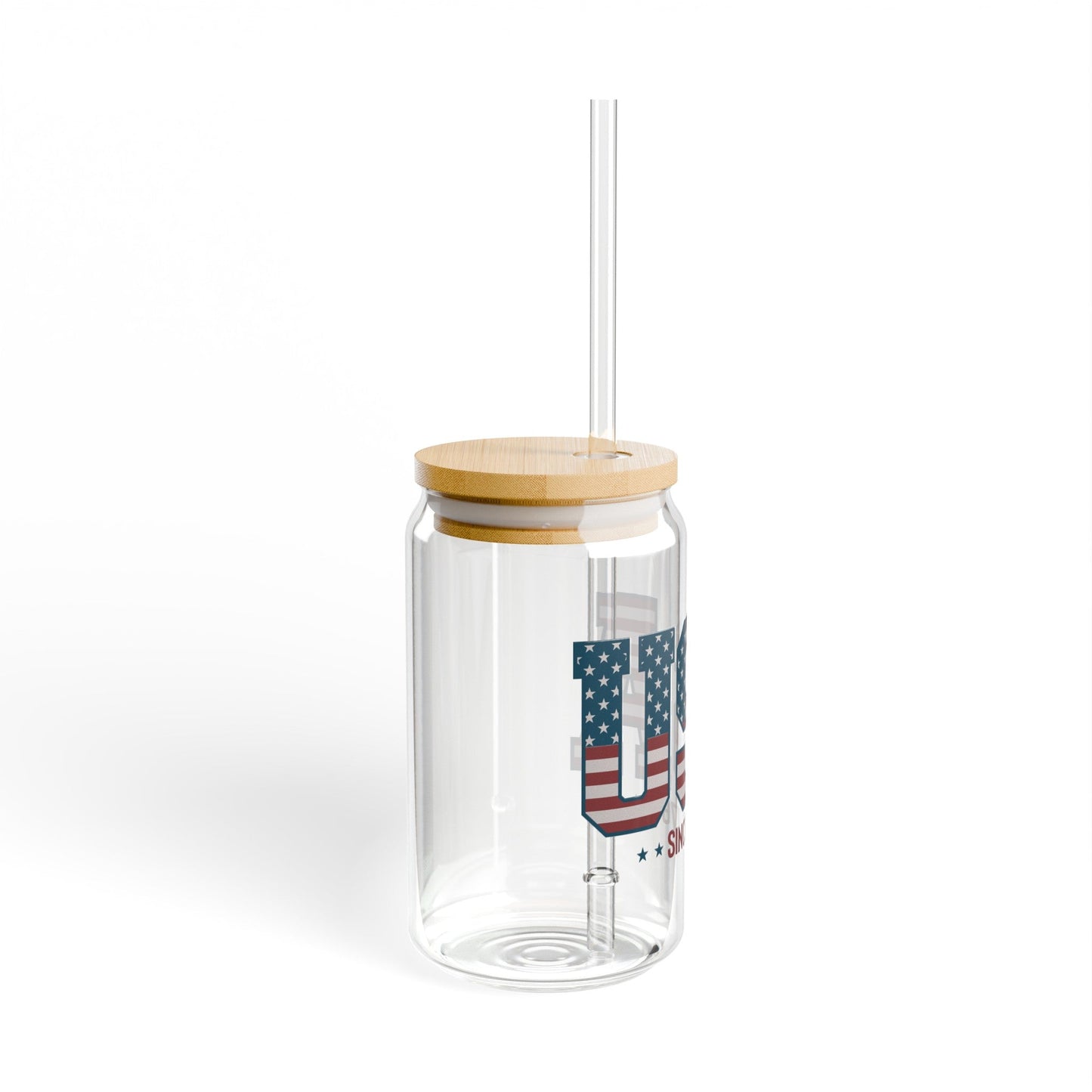 USA Since 1776 Sipper Glass, 16oz