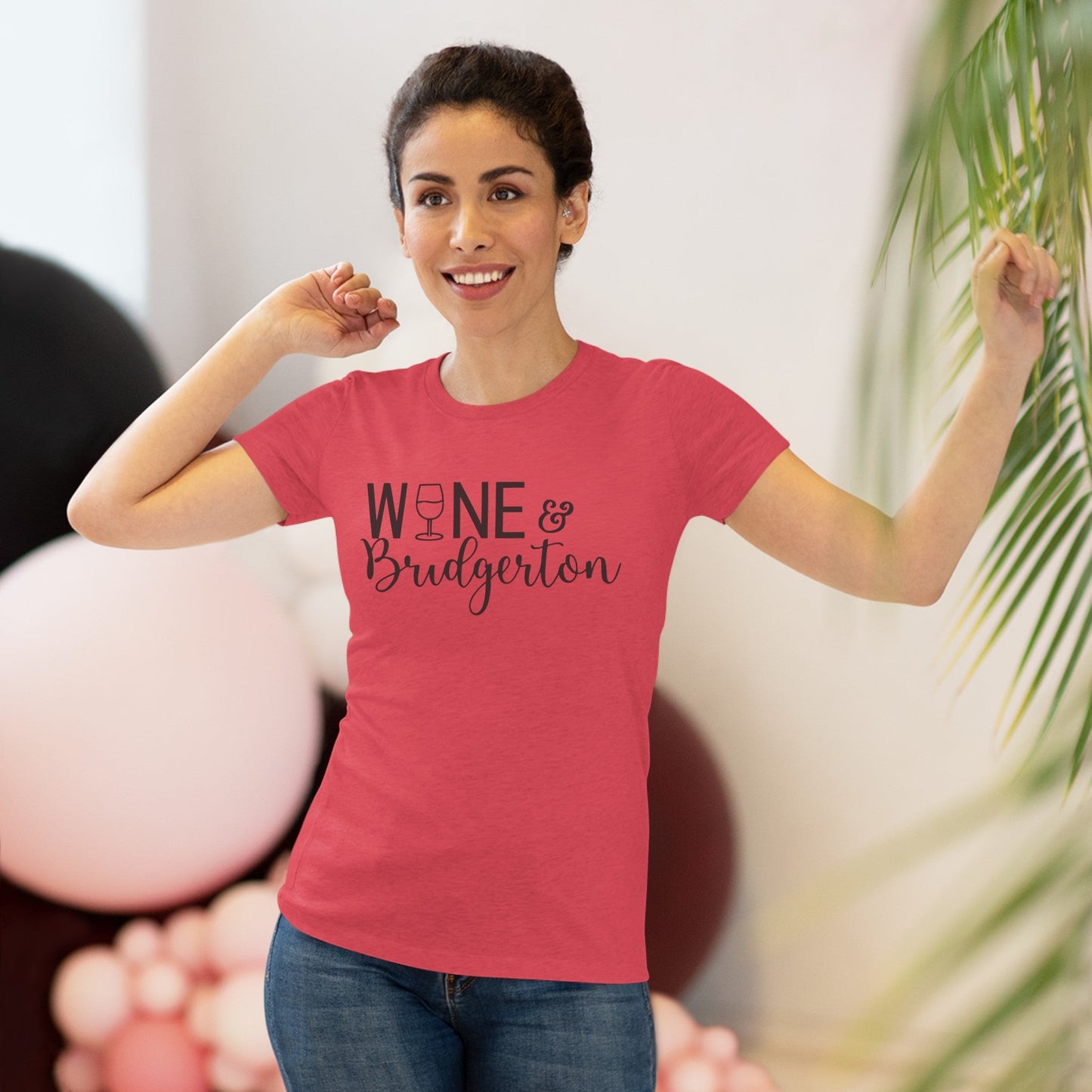 Wine & Bridgerton Women's Triblend Tee