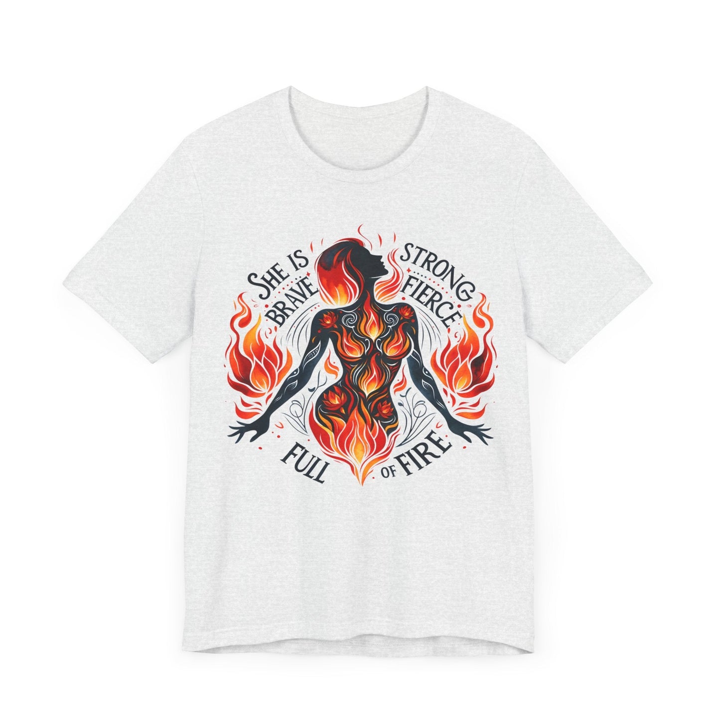 Full Of Fire Jersey Short Sleeve Tee