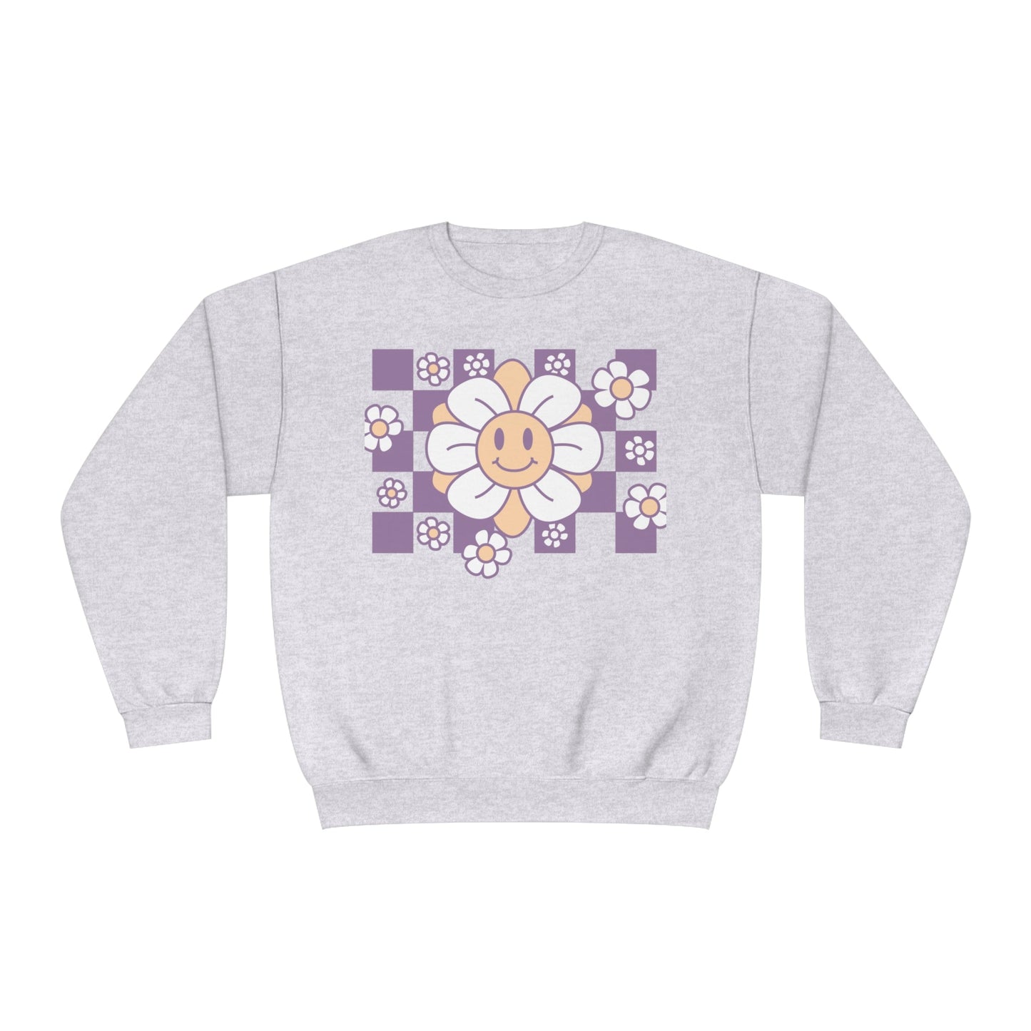 Smile Flower  NuBlend® Crewneck Sweatshirt