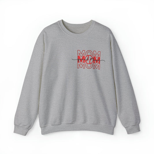 Mom Baseball Heavy Blend™ Crewneck Sweatshirt