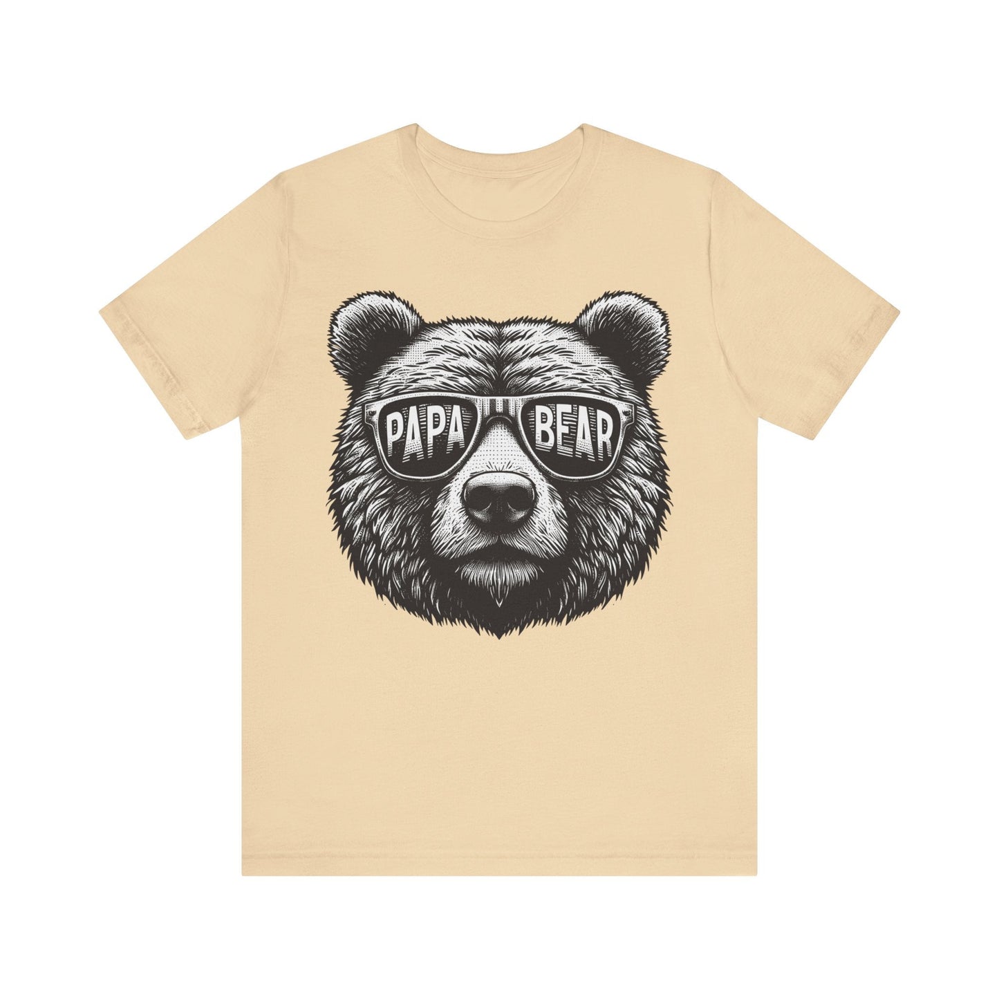 Papa Bear Jersey Short Sleeve Tee