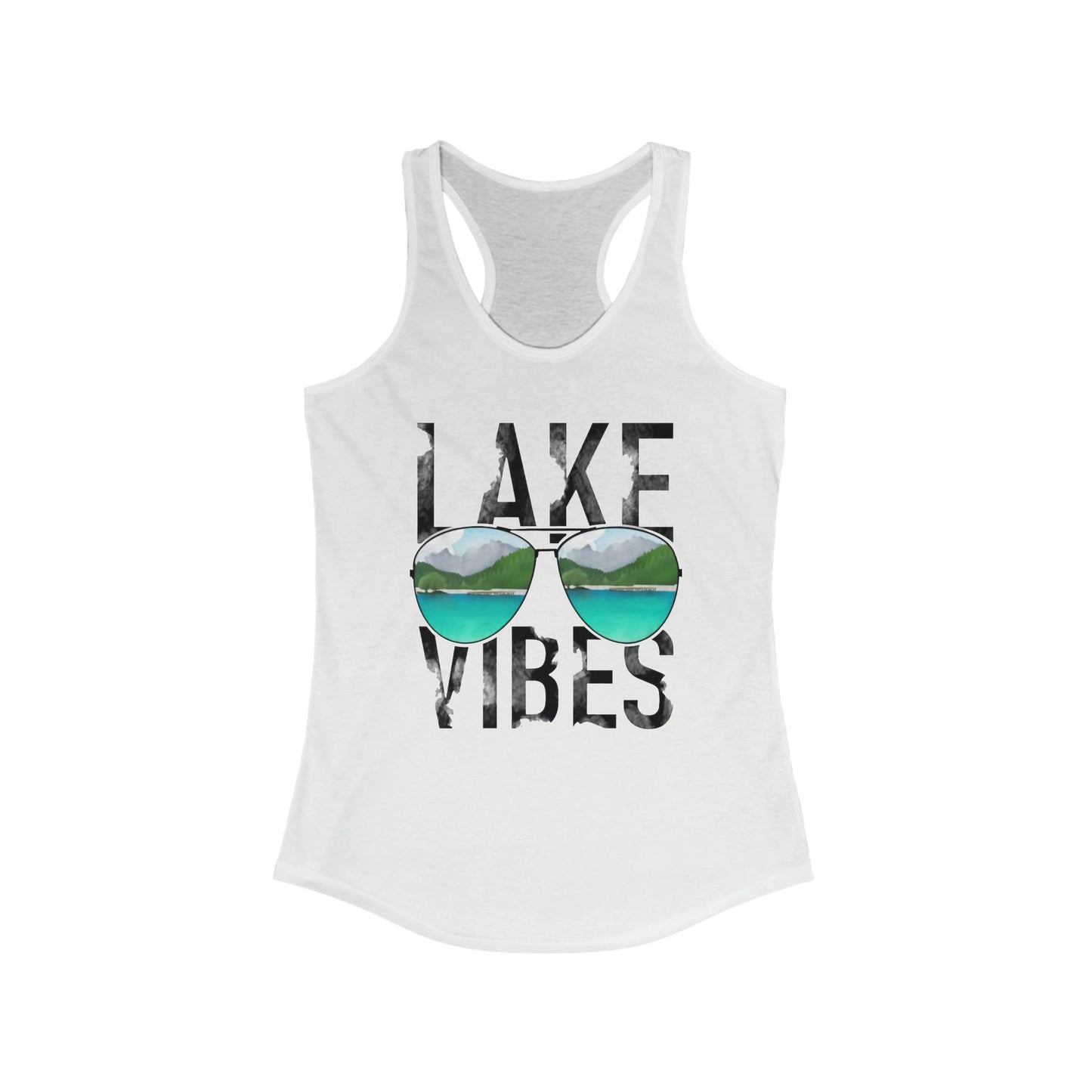 Lake Vibes Ideal Racerback Tank