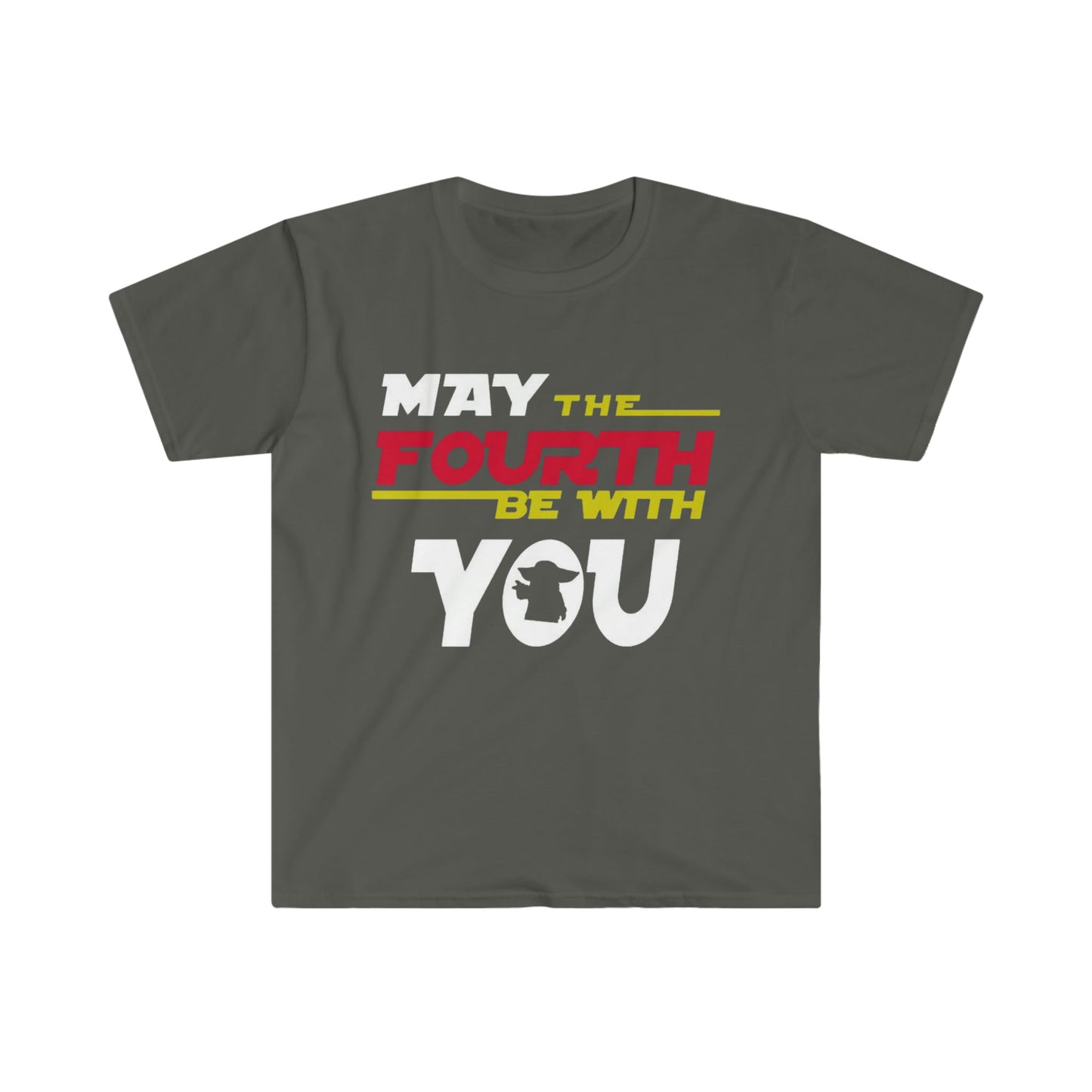 May The Fourth Be With You - Softstyle T-Shirt