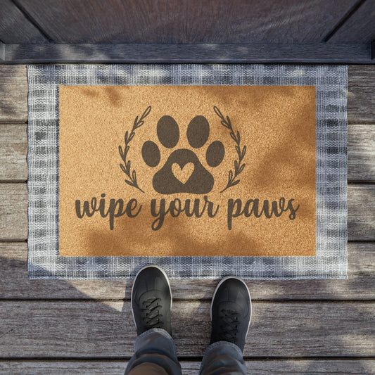 Wipe Your Paws Doormat