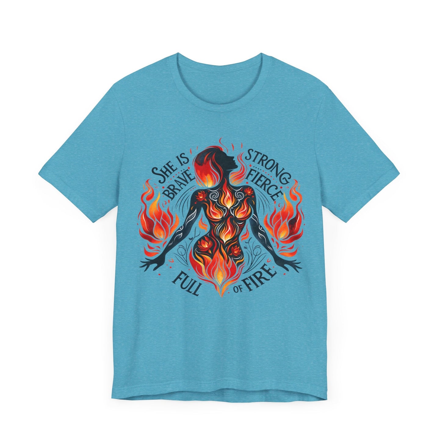 Full Of Fire Jersey Short Sleeve Tee