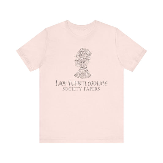 Lady Whistledowns Society Papers Jersey Short Sleeve Tee