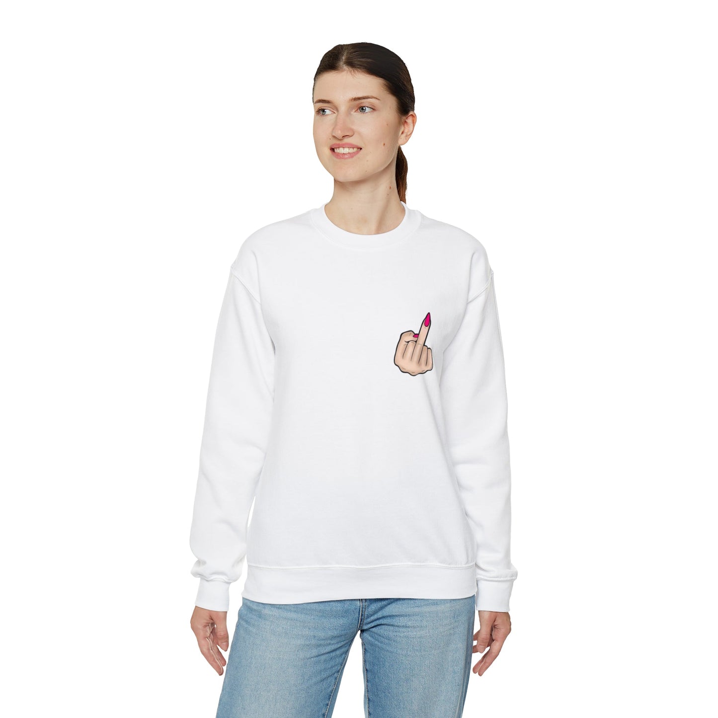 Almost Pulled a Muscle Heavy Blend™ Crewneck Sweatshirt