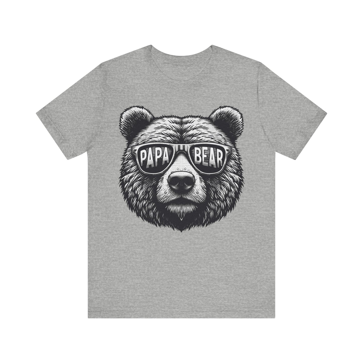 Papa Bear Jersey Short Sleeve Tee