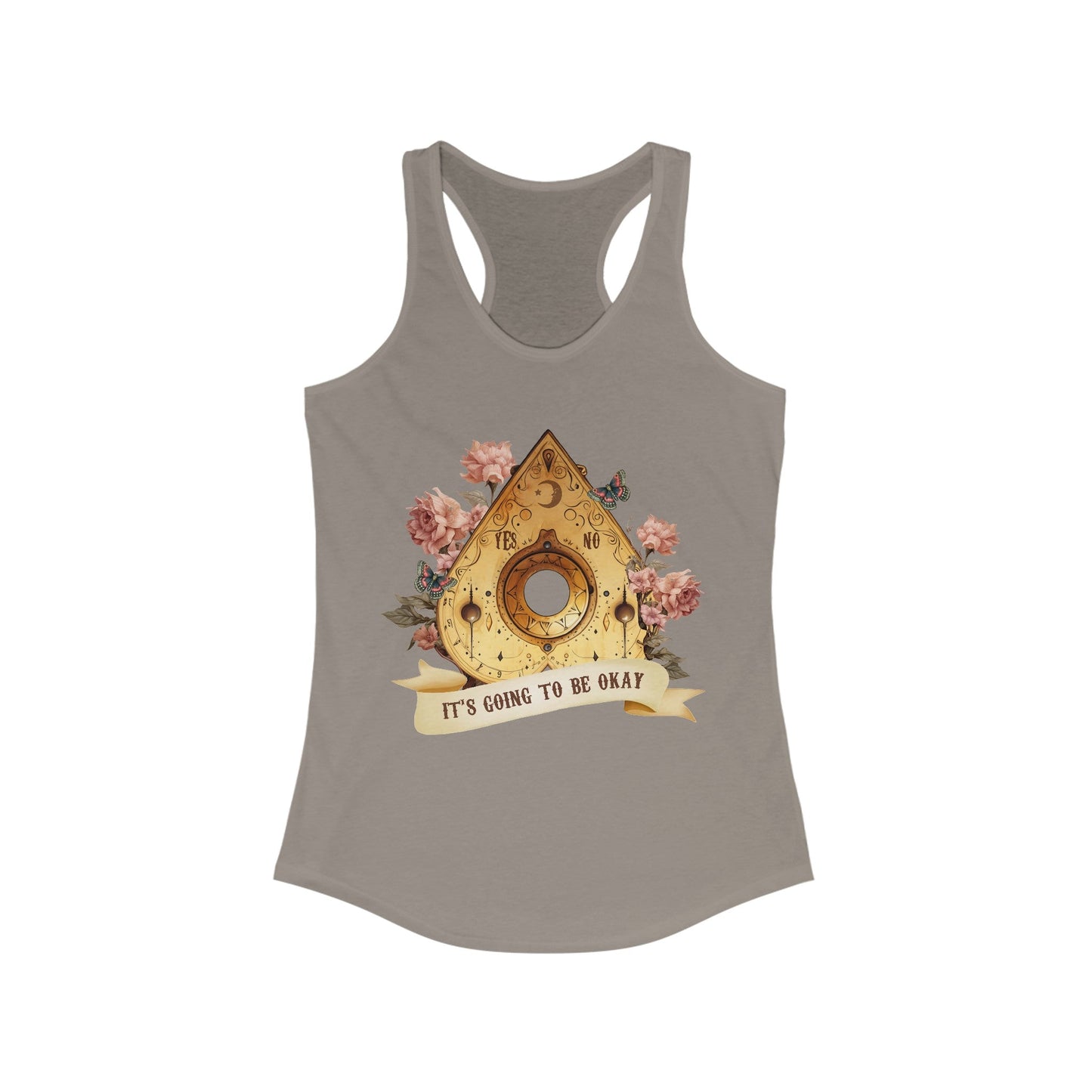 It’s Going To Be Okay Ouija Women's Ideal Racerback Tank