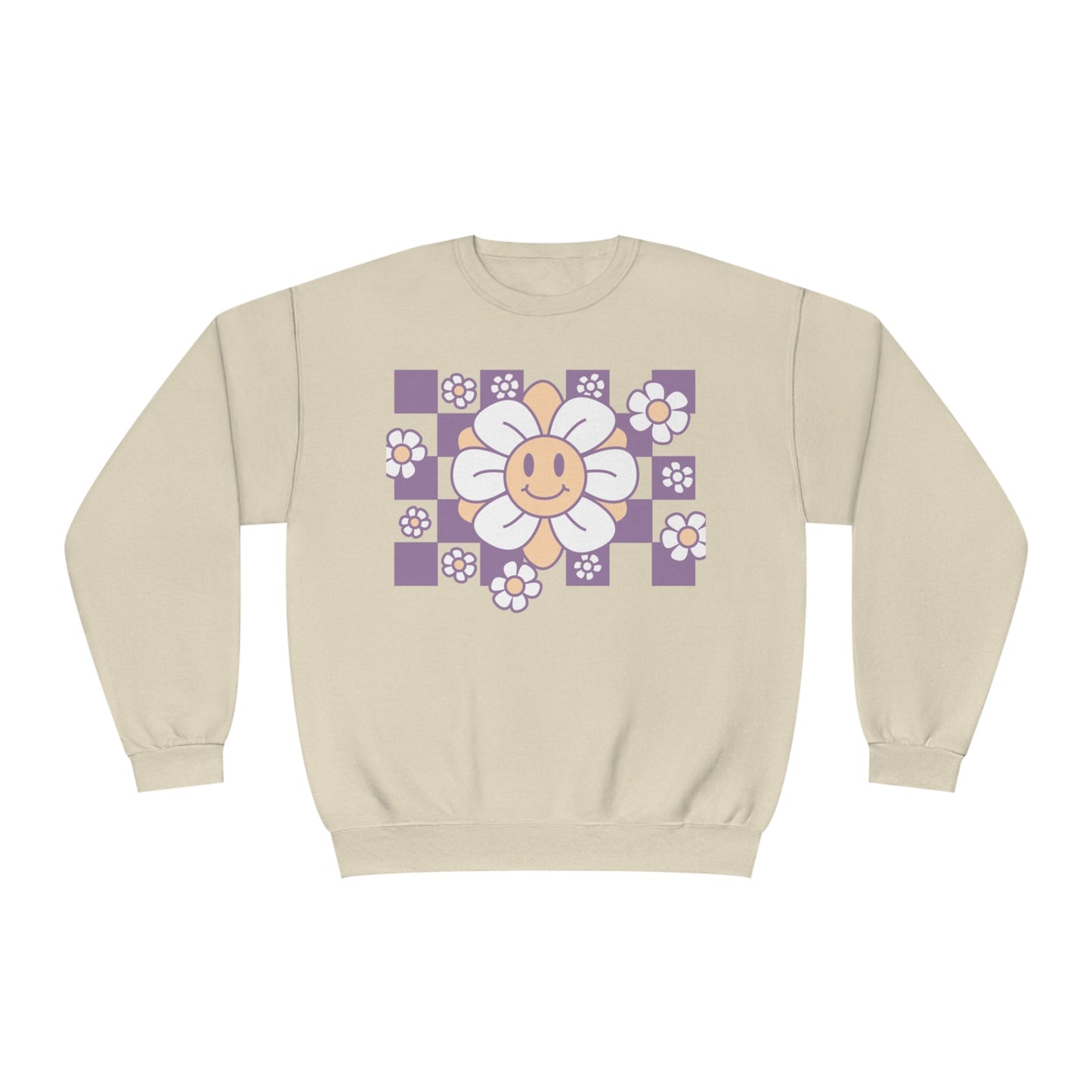 Smile Flower  NuBlend® Crewneck Sweatshirt