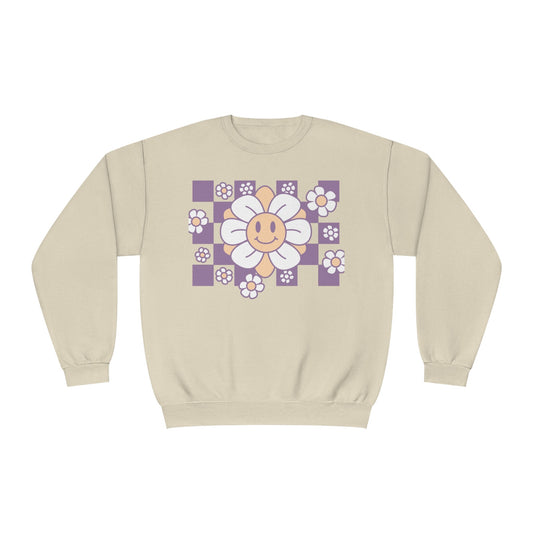 Smile Flower  NuBlend® Crewneck Sweatshirt