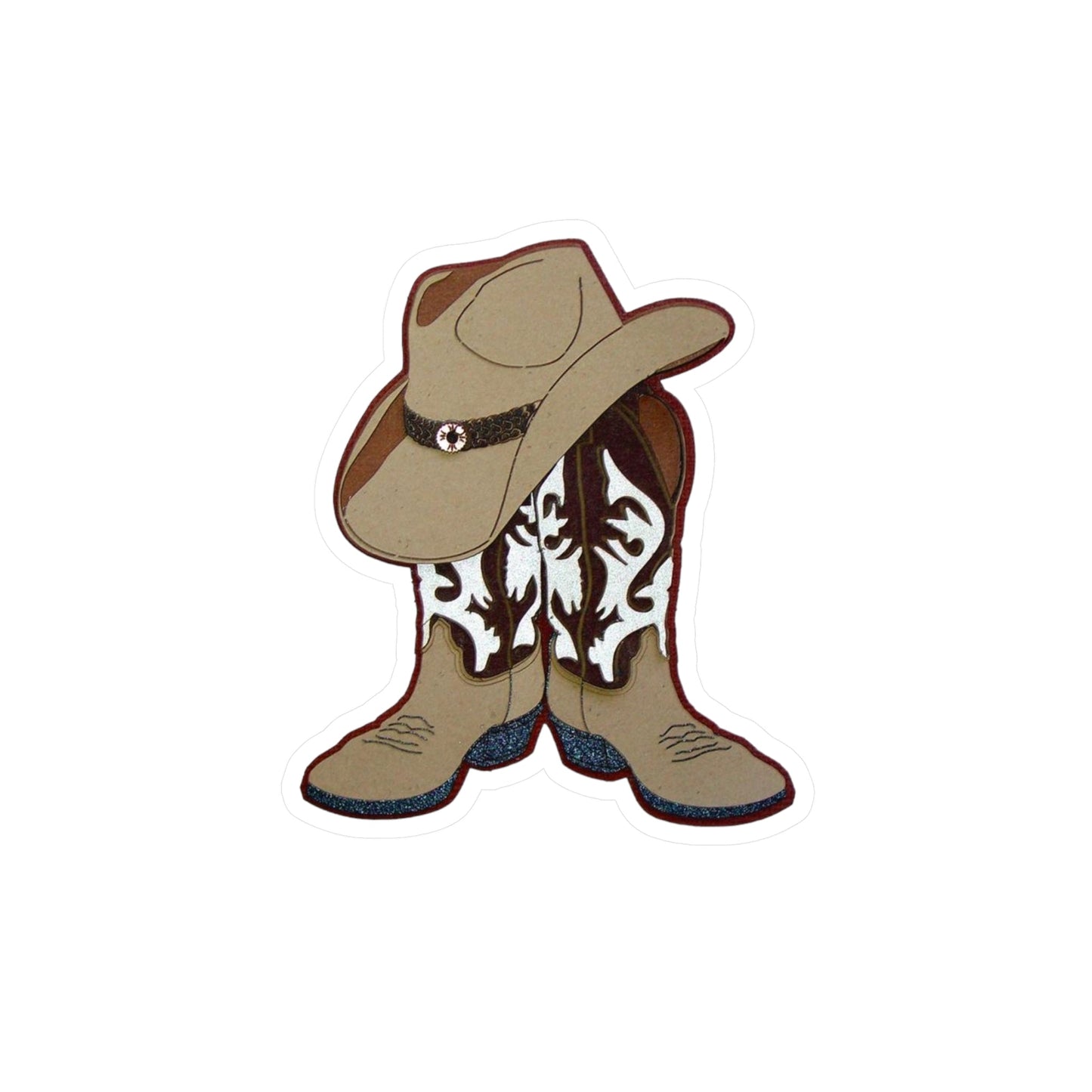 Cowboy Sticker