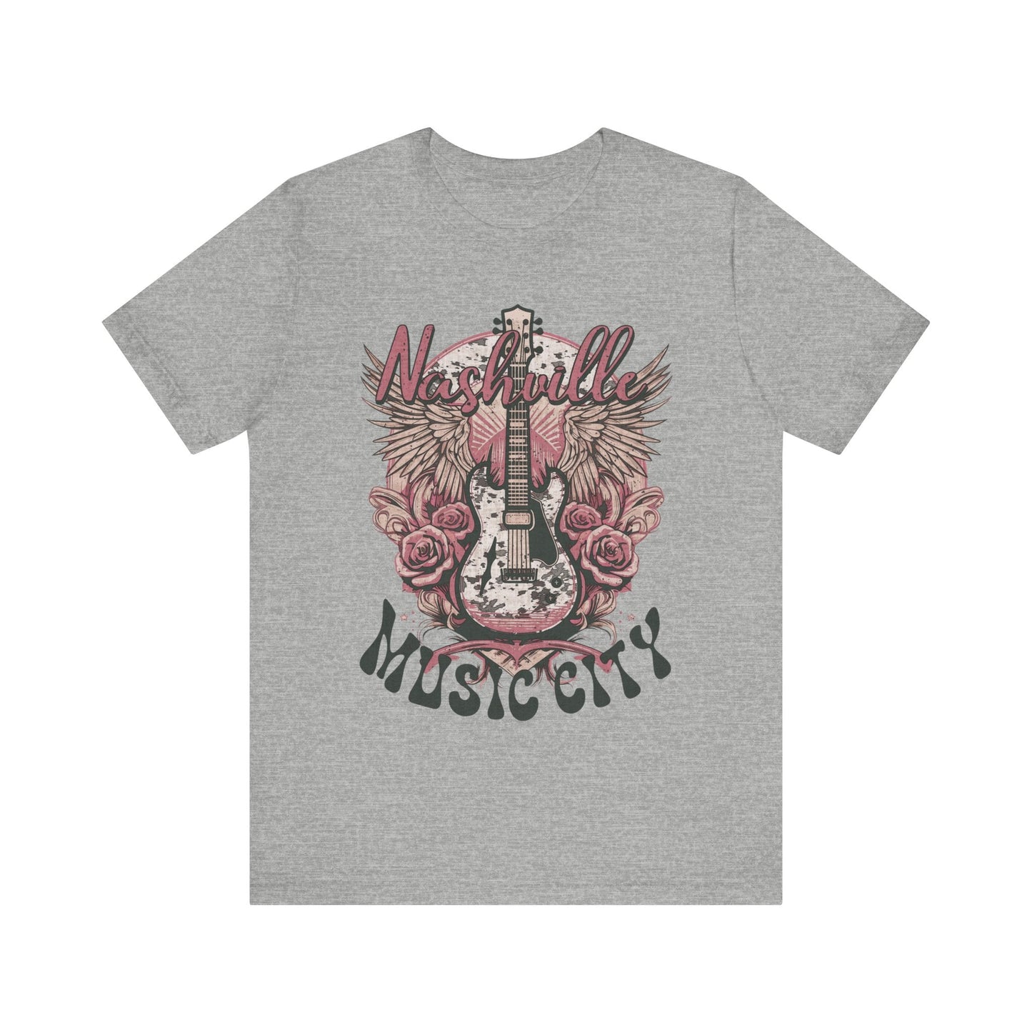 Nashville Music City Jersey Short Sleeve Tee