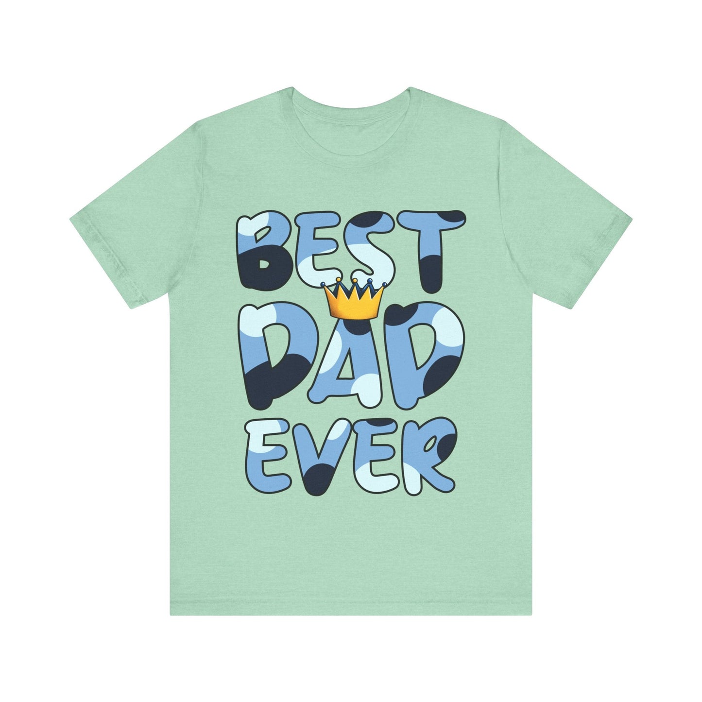 Best Dad Ever Jersey Short Sleeve Tee