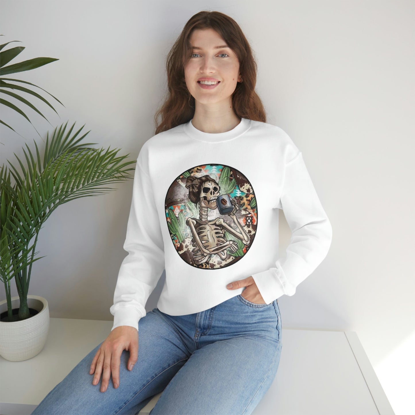 Skelly Coffee Sweatshirt