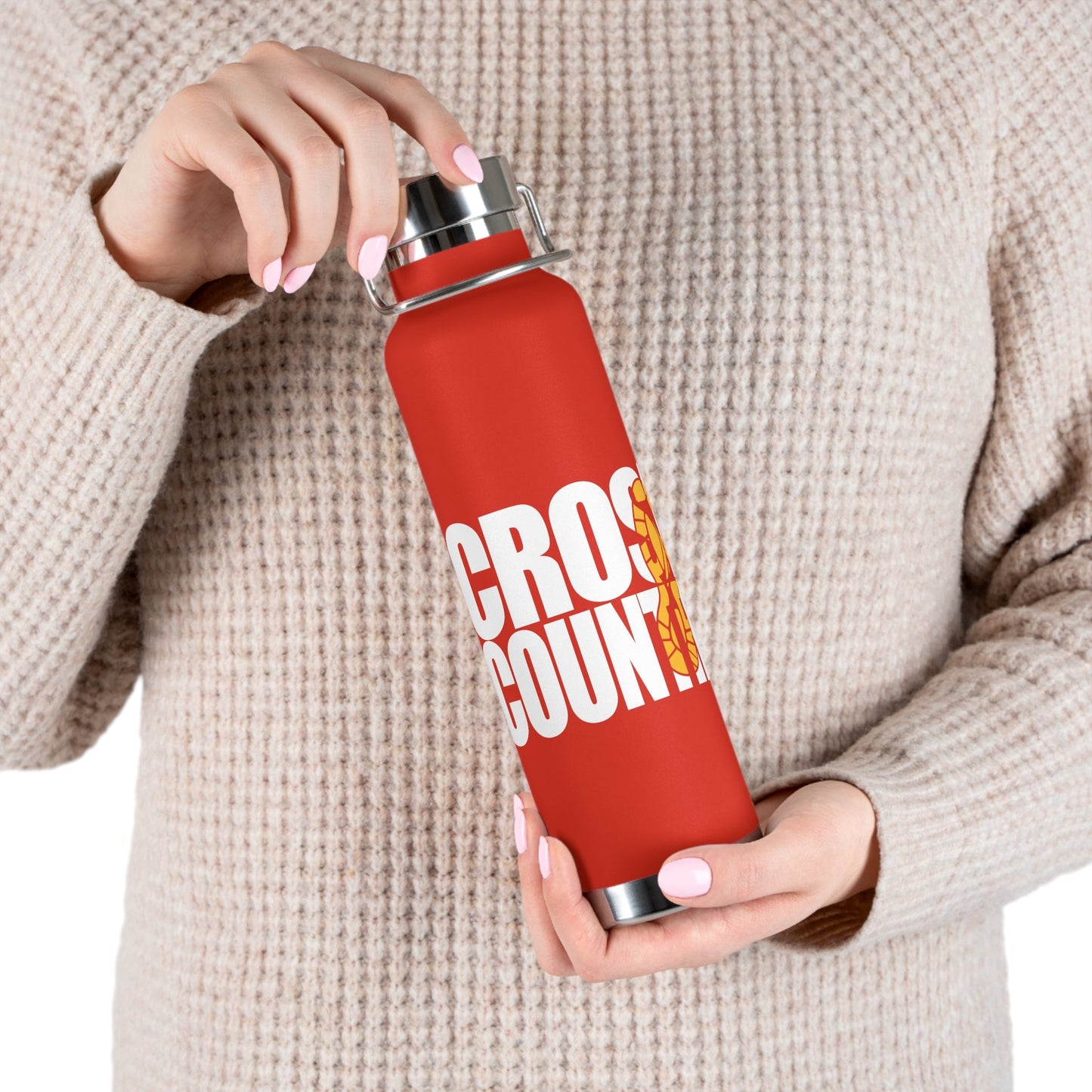 Cross Country Copper Vacuum Insulated Bottle, 22oz